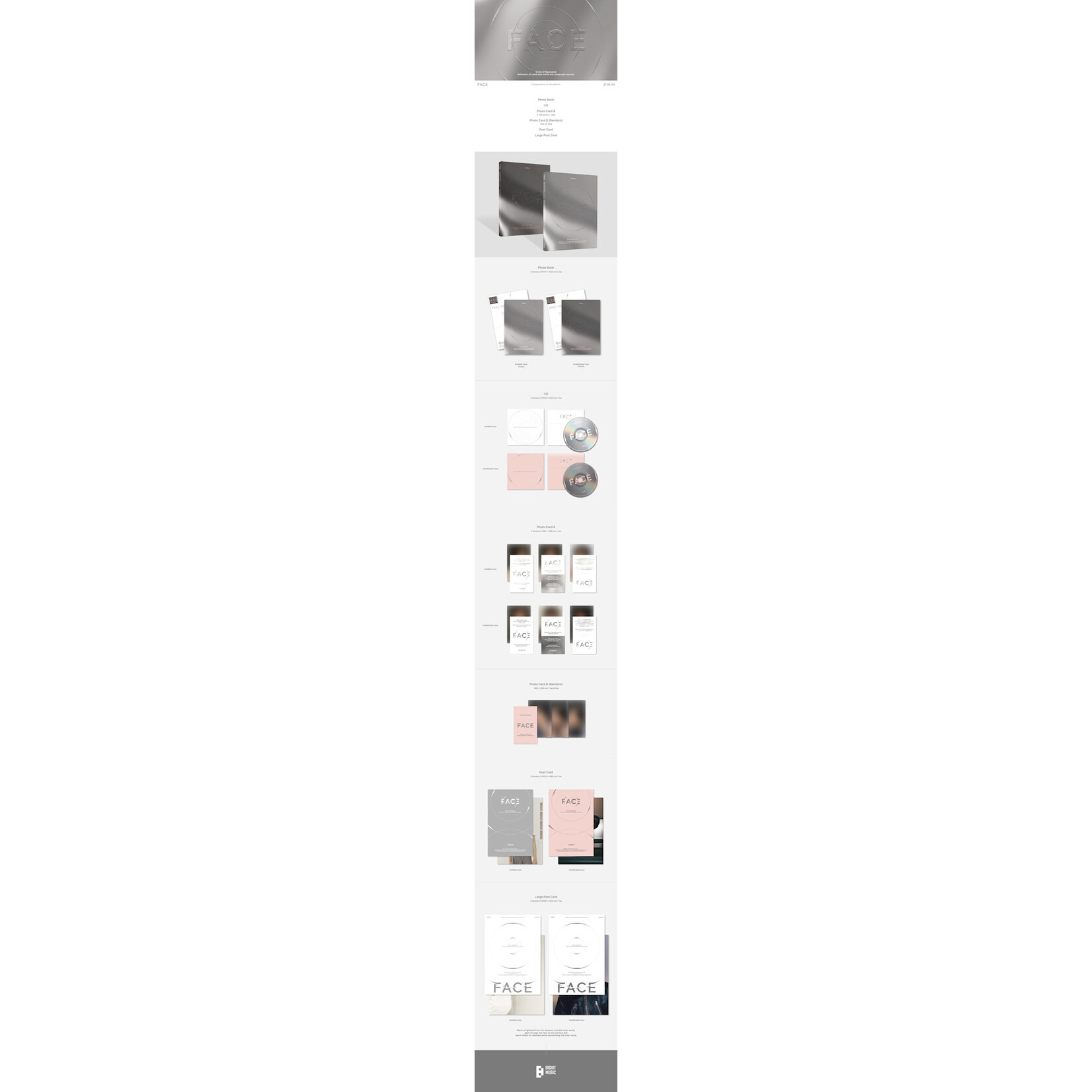 BTS JIMIN - [FACE] (Photobook ver)