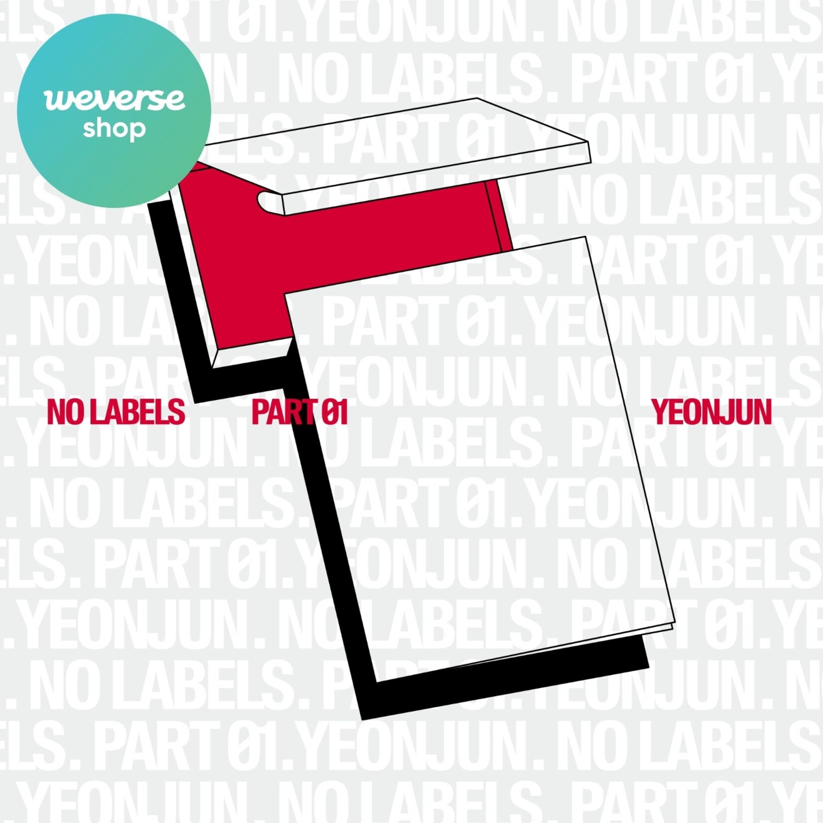 TXT YEONJUN - 'NO LABELS: PART 01' (Weverse Albums ver.) + Weverse Gift (WS)