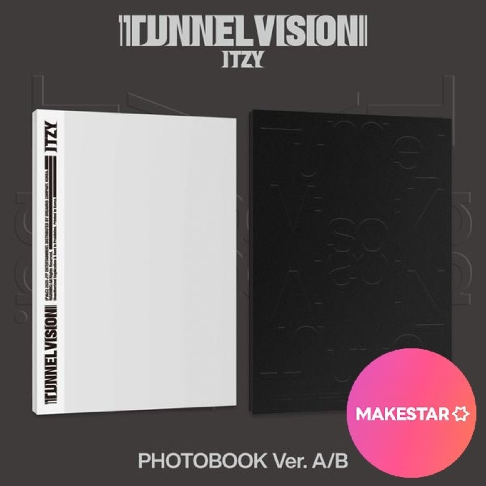 Itzy ITZY - TUNNEL VISION (Photobook Ver.) + Random Photocard (MAKESTAR)