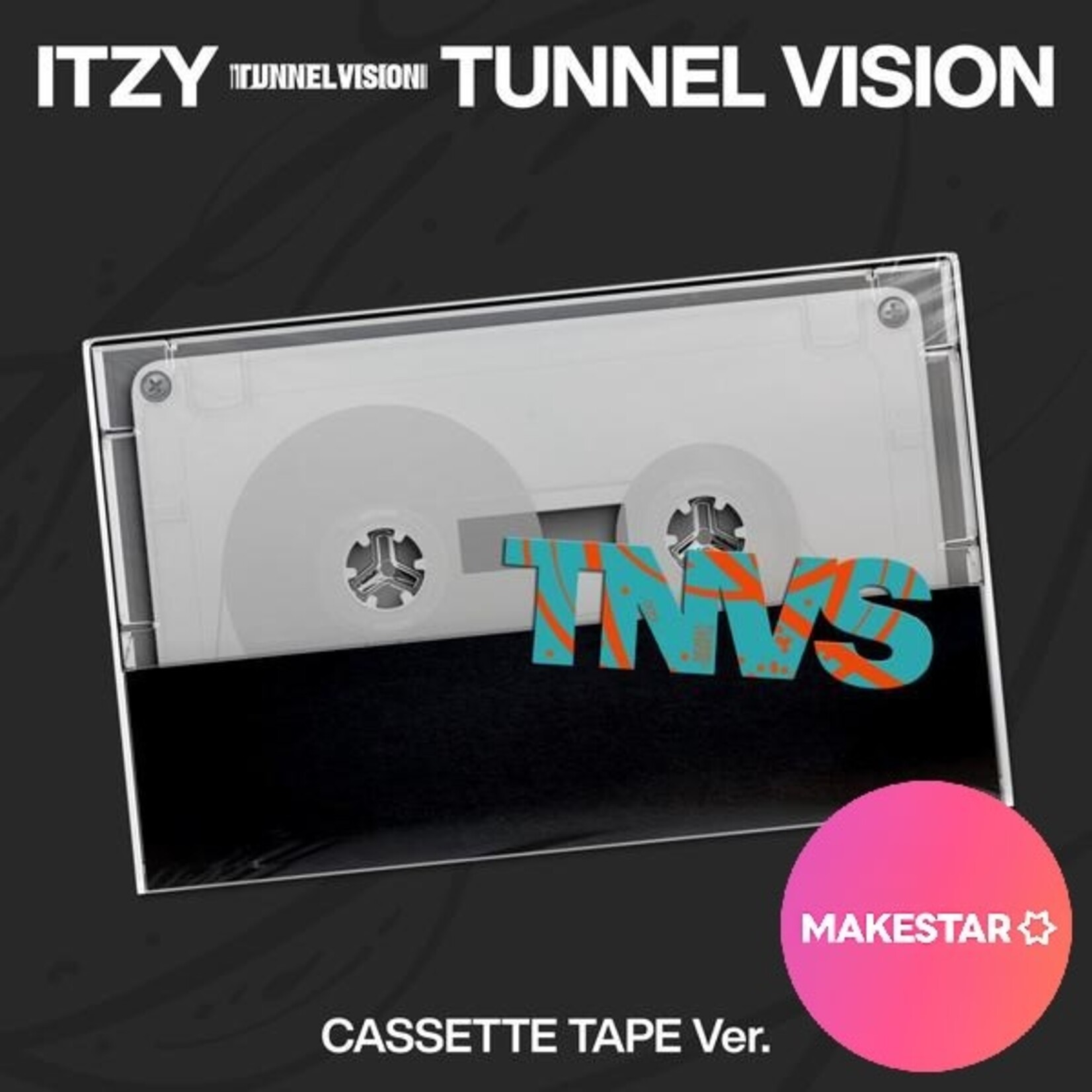 Itzy ITZY - TUNNEL VISION (Cassette Tape Ver.) + Random Photocard (MAKESTAR)