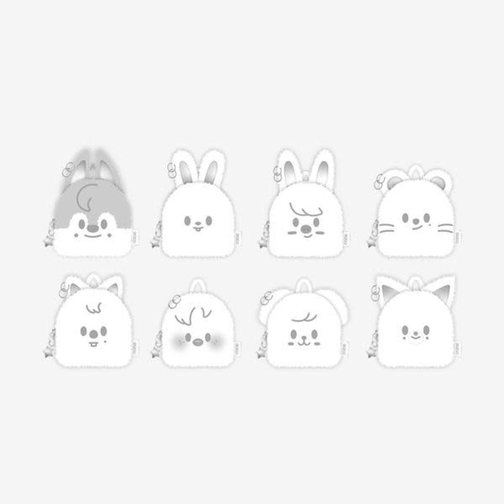 Stray Kids Stray Kids - [celebrATE] SKZOO ORIGINAL BACKPACK SILVER Ver.
