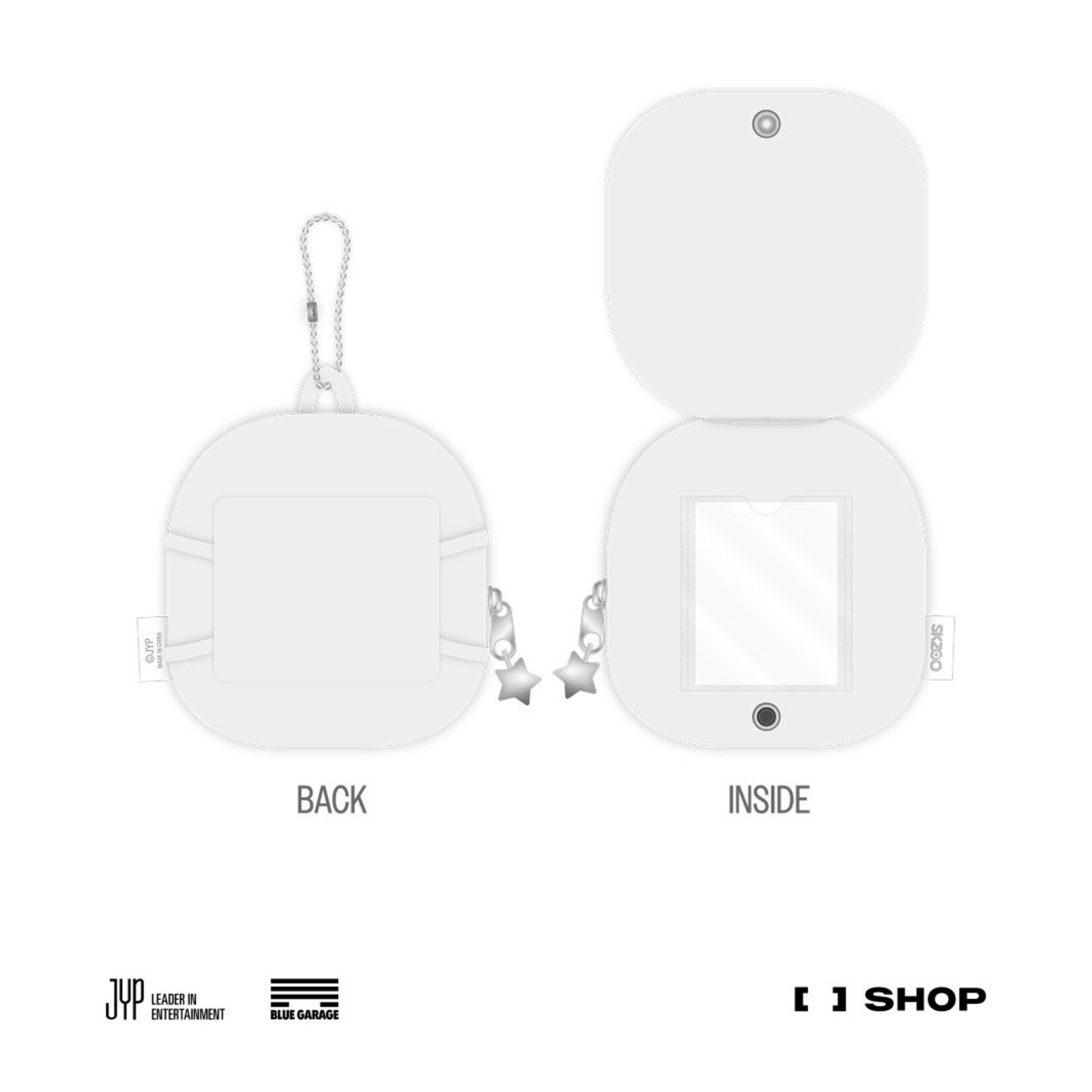 Stray Kids Stray Kids - [celebrATE] SKZOO ORIGINAL BACKPACK SILVER Ver.
