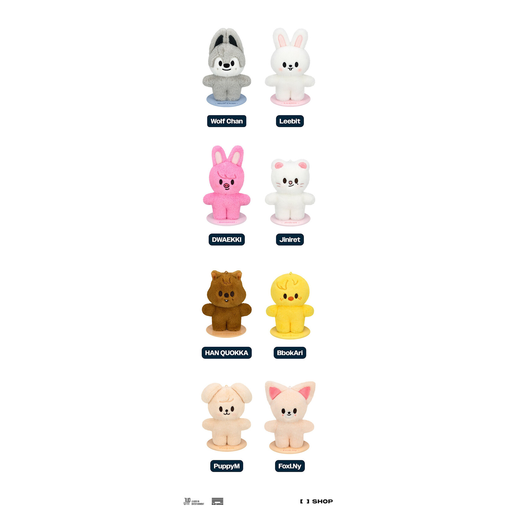 Stray Kids Stray Kids - [celebrATE] SKZOO PLUSH STANDING Ver.