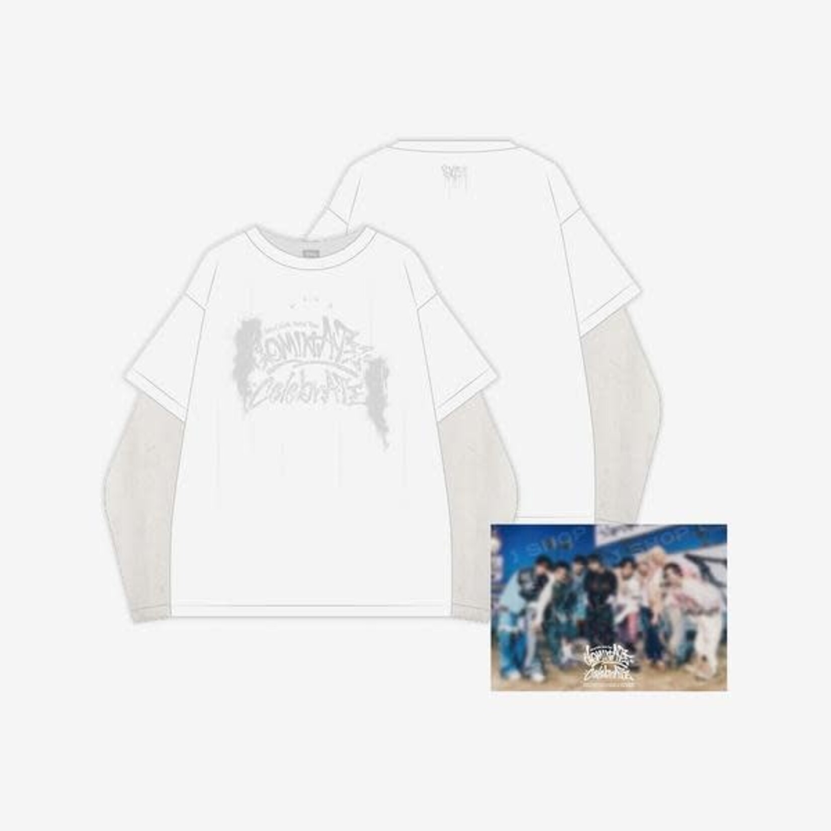 Stray Kids Stray Kids - [celebrATE] LAYERED LONG SLEEVE