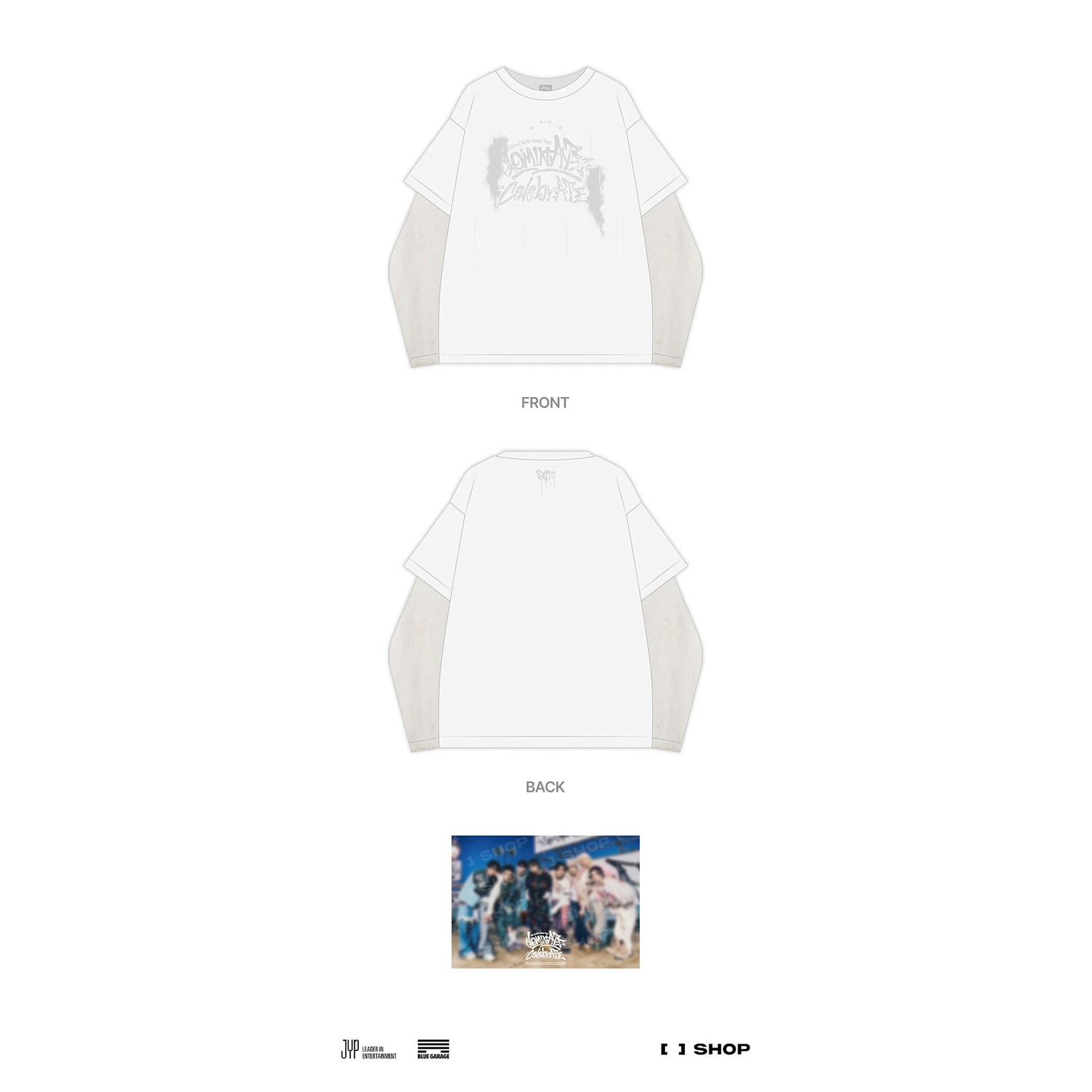 Stray Kids Stray Kids - [celebrATE] LAYERED LONG SLEEVE