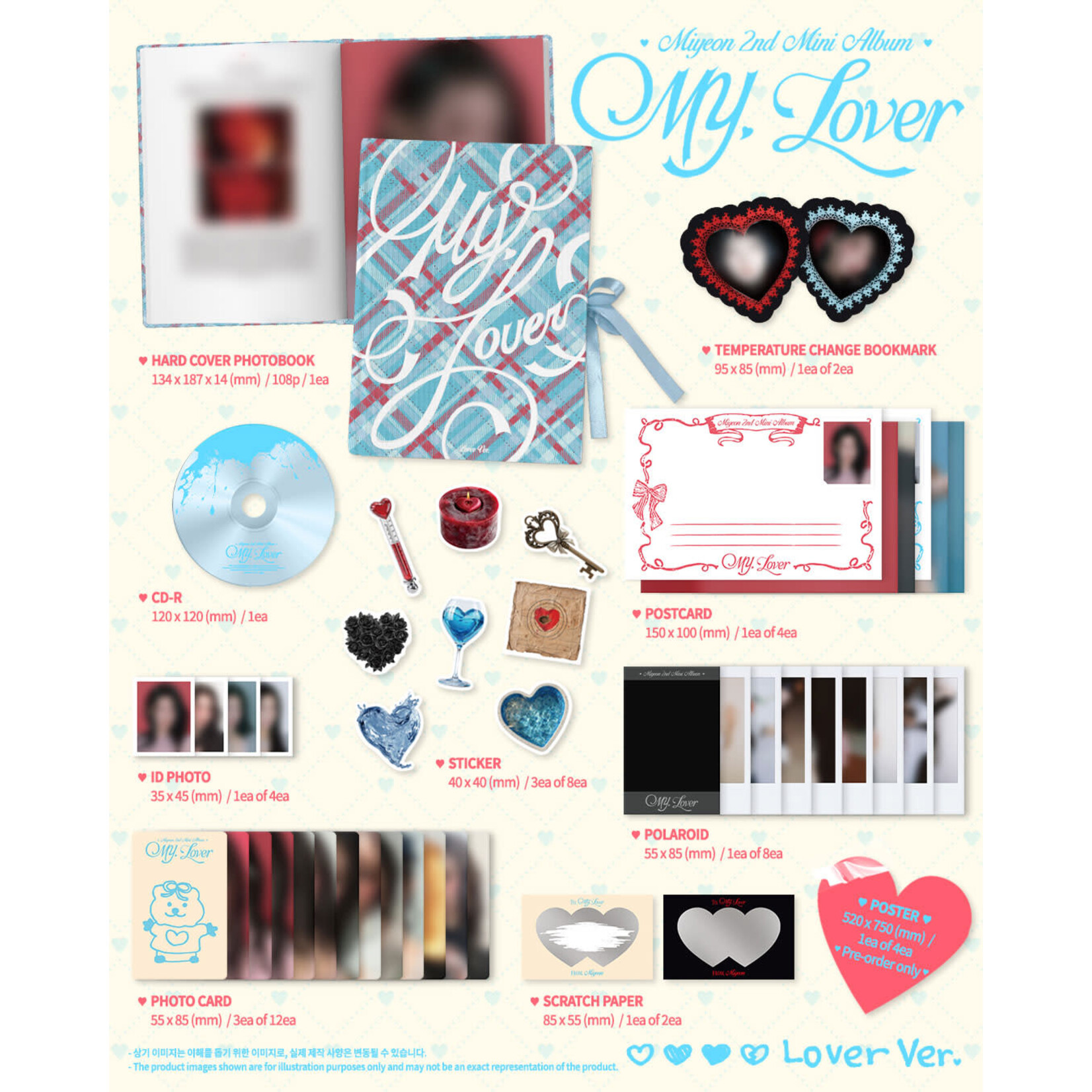 i-dle* MIYEON - 2nd Mini Album [MY, Lover]