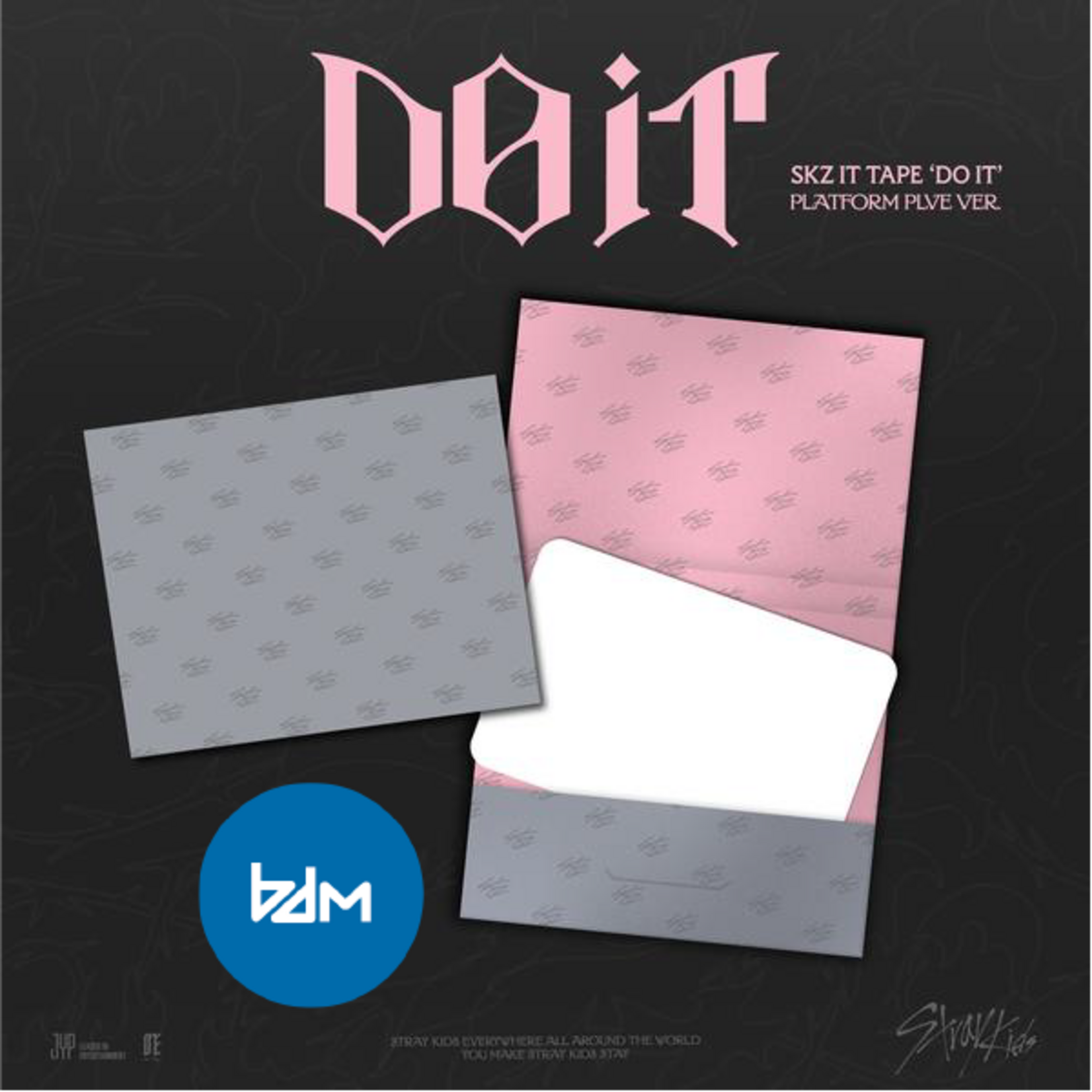 Stray Kids Stray Kids - SKZ IT TAPE ‘DO IT’ (PLATFORM PLVE VER.) + Random Photocard (BDM)