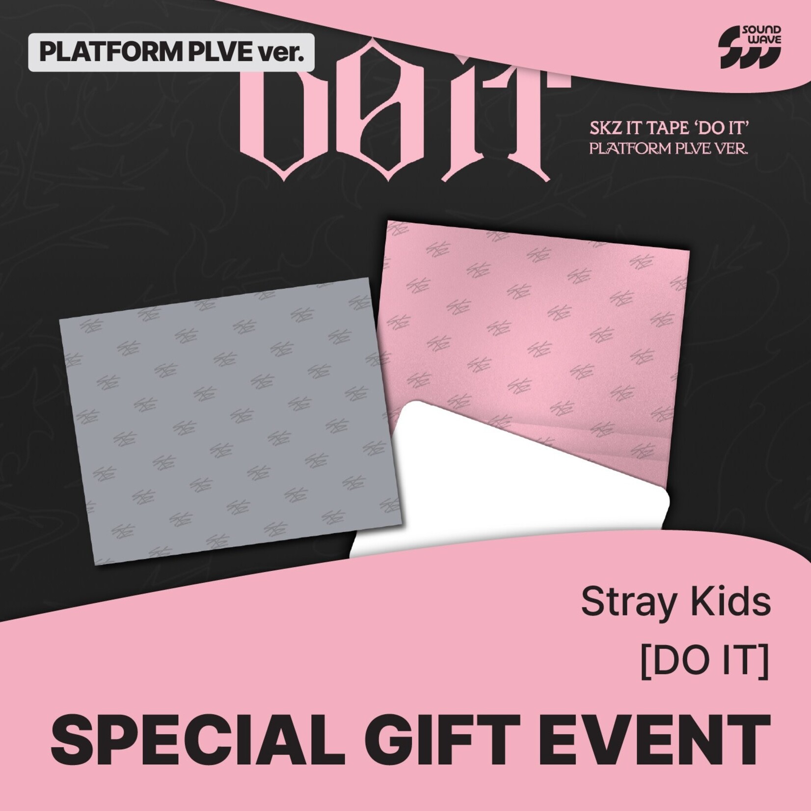 Stray Kids Stray Kids - SKZ IT TAPE ‘DO IT’ (PLATFORM PLVE VER.) + Random Photocard (SW)