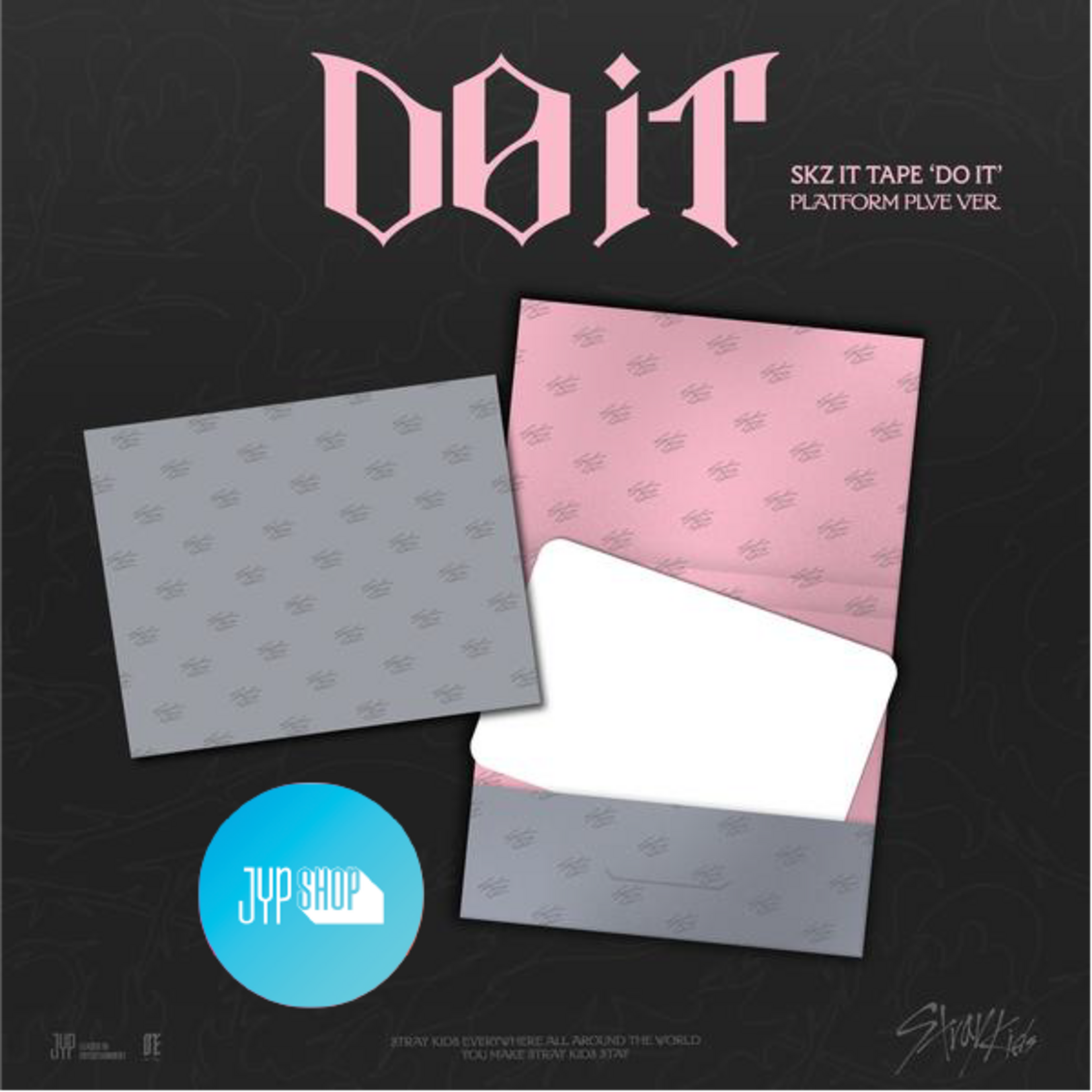 Stray Kids Stray Kids - SKZ IT TAPE ‘DO IT’ (PLATFORM PLVE VER.) + Random Photocard (FANS SHOP)