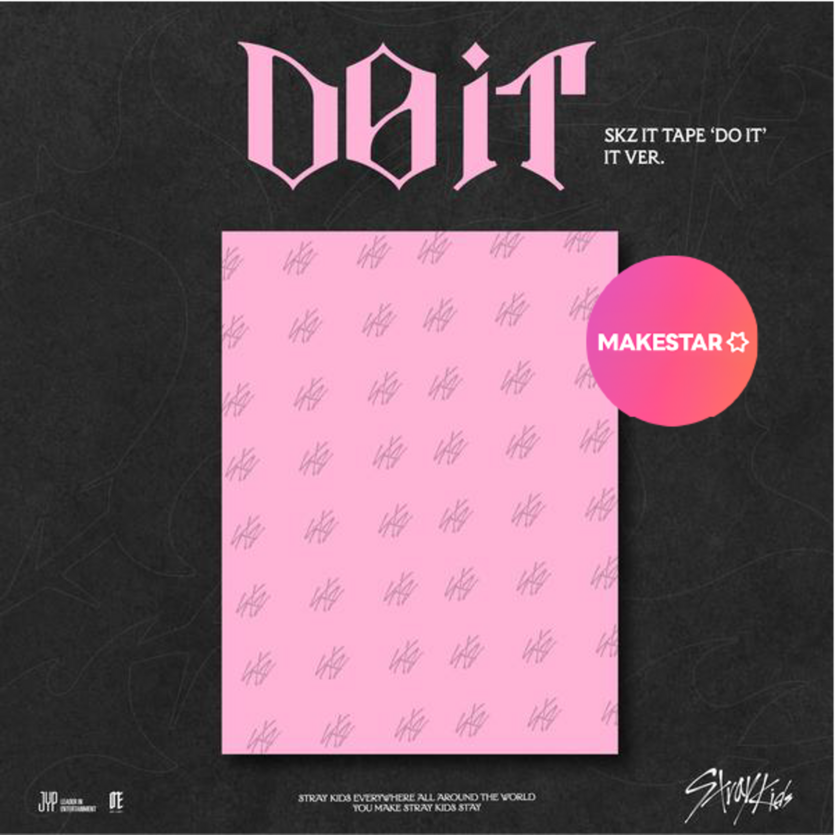 Stray Kids Stray Kids - SKZ IT TAPE ‘DO IT’ (IT VER.) + Random Photocard (MAKESTAR)