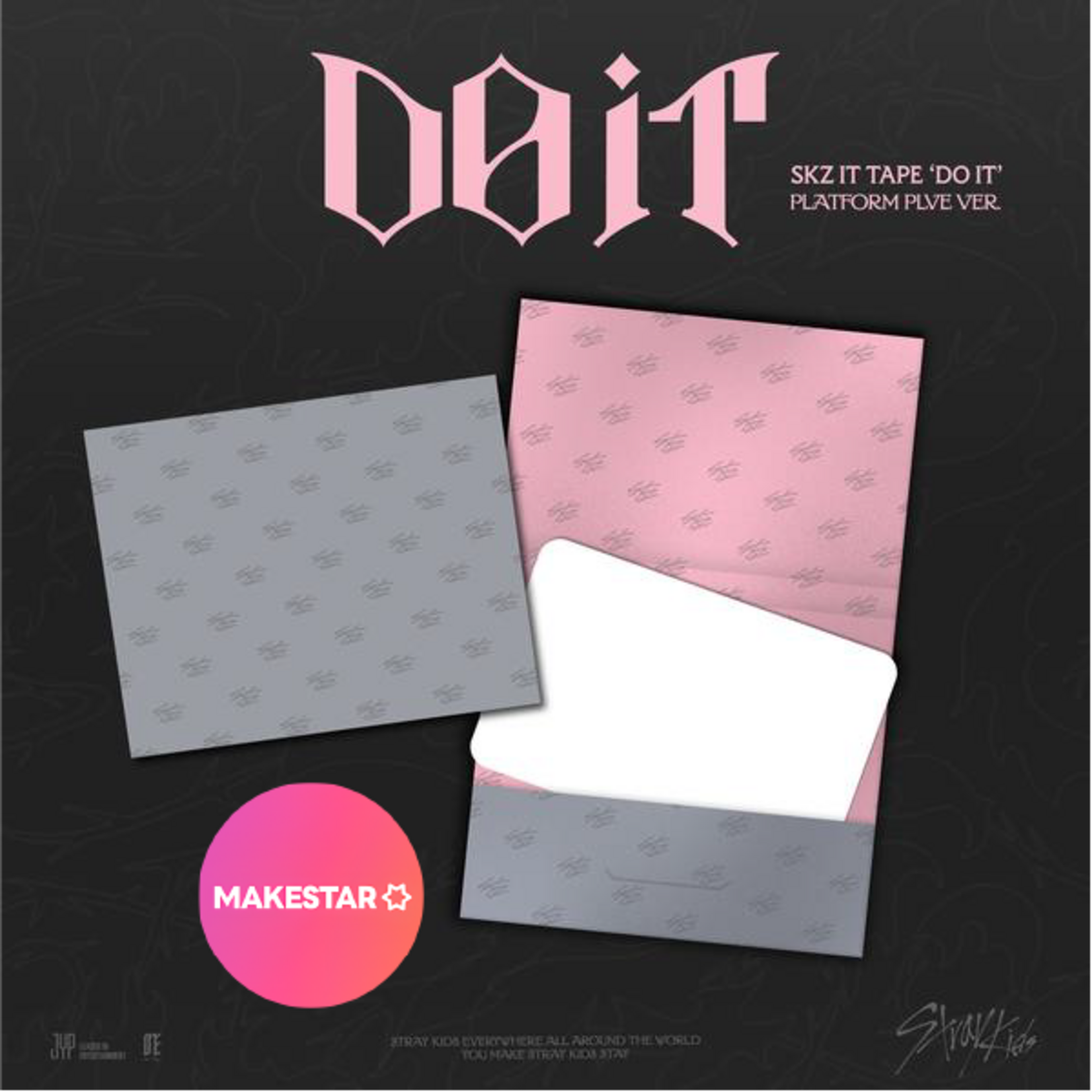 Stray Kids Stray Kids - SKZ IT TAPE ‘DO IT’ (PLATFORM PLVE VER.) + Random Photocard (MAKESTAR)