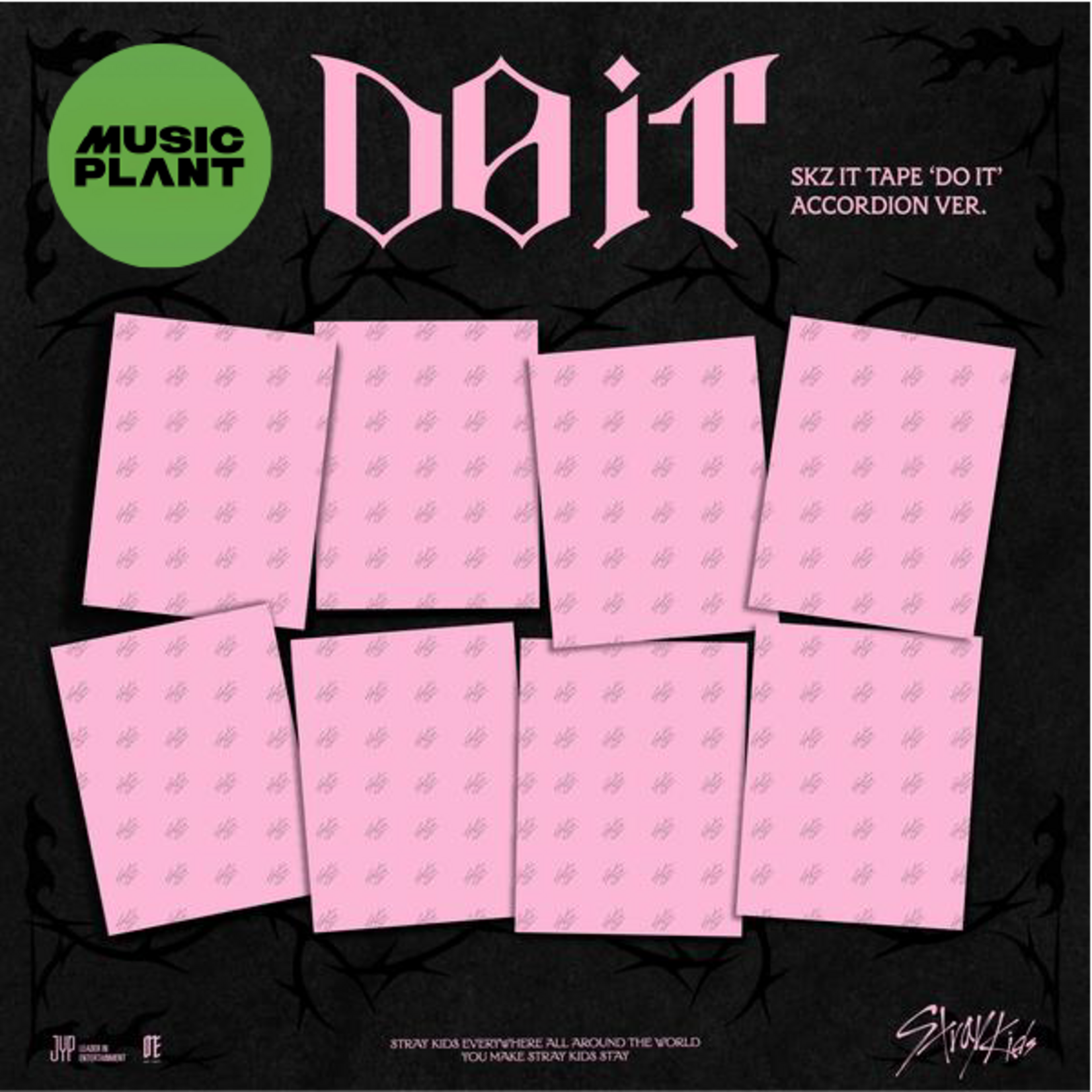 Stray Kids Stray Kids - SKZ IT TAPE ‘DO IT’ (ACCORDION VER.) + Random Photocard (MUSICPLANT)
