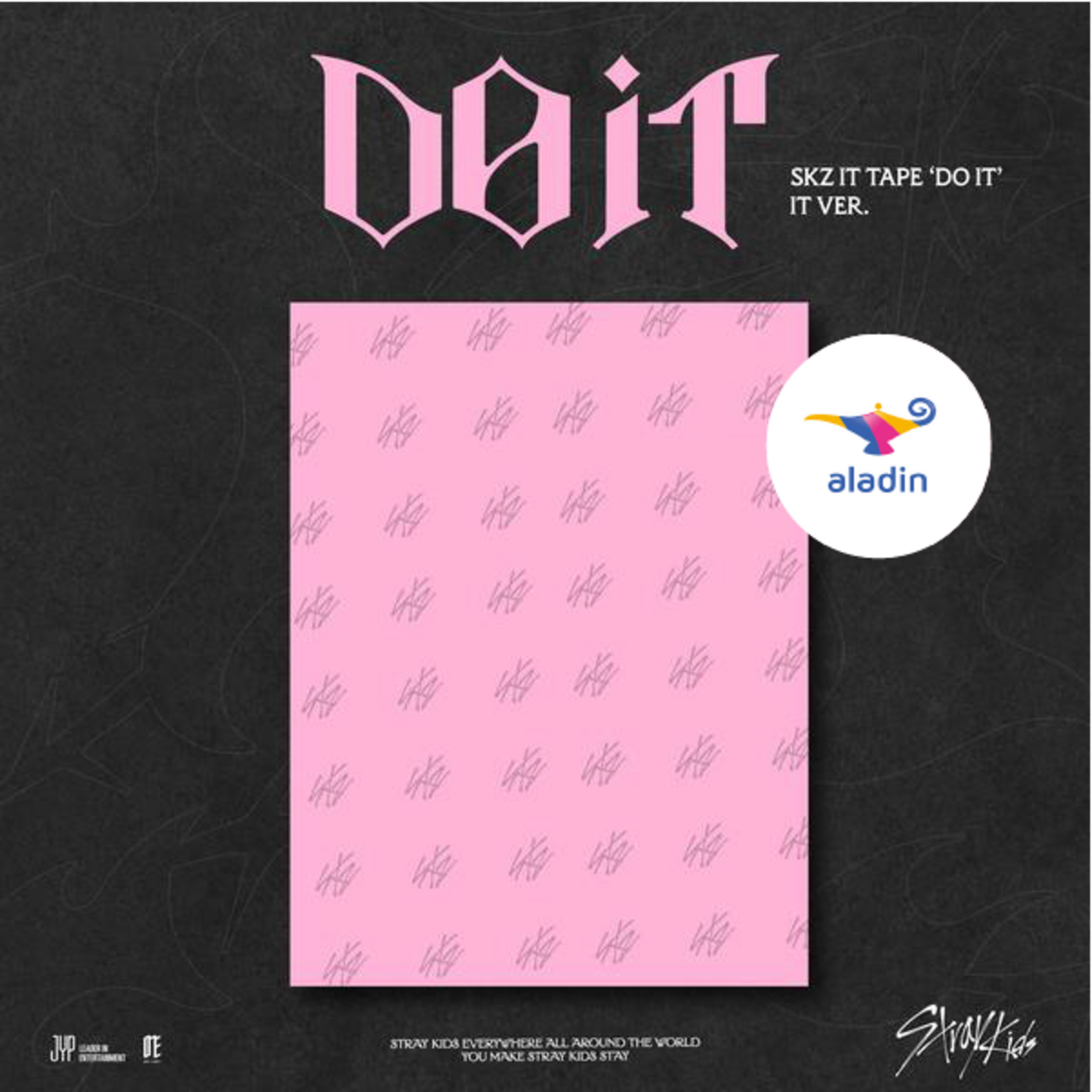 Stray Kids Stray Kids - SKZ IT TAPE ‘DO IT’ (IT VER.) + Random Photocard (ALADIN)