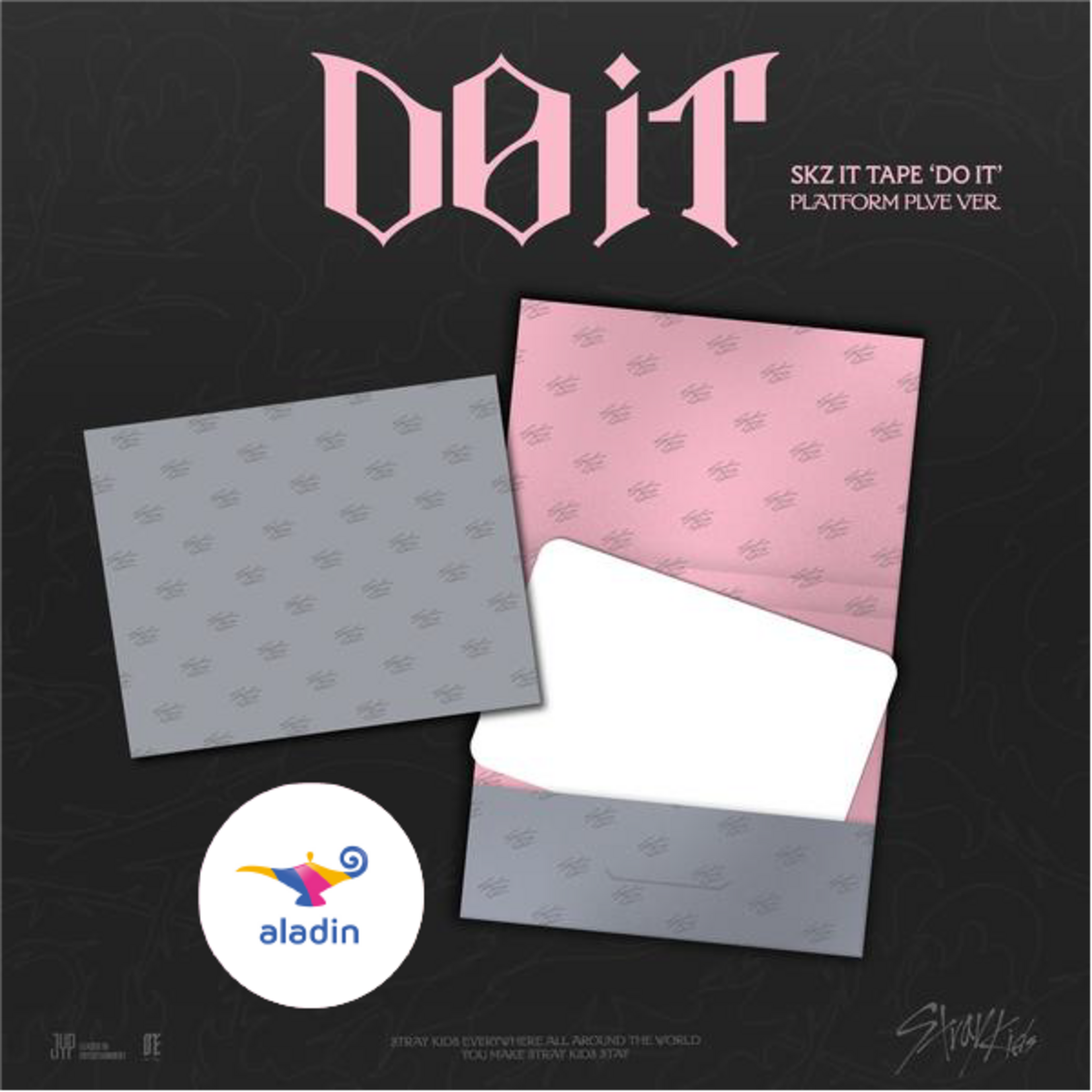 Stray Kids Stray Kids - SKZ IT TAPE ‘DO IT’ (PLATFORM PLVE VER.) + Random Photocard (ALADIN)