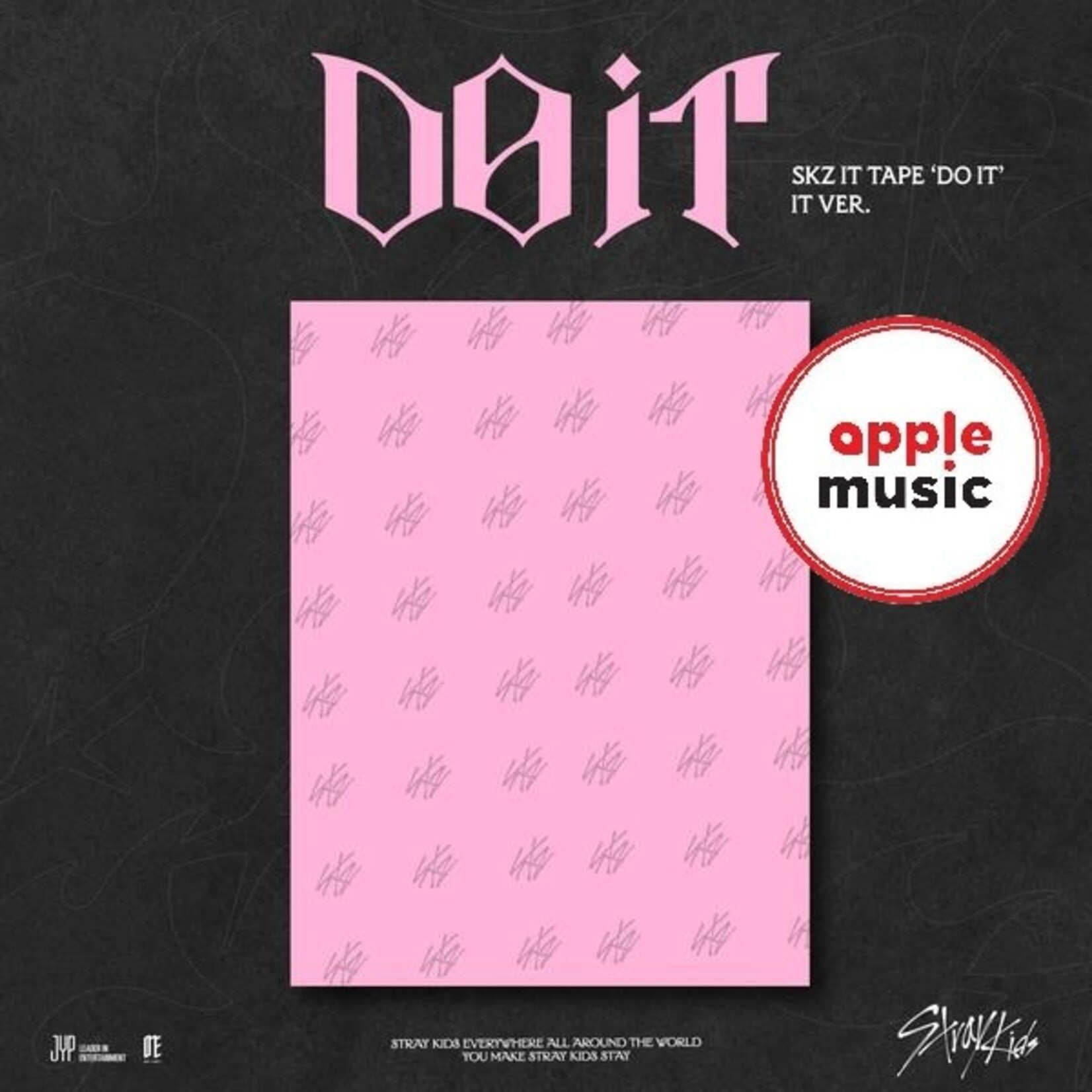 Stray Kids Stray Kids - SKZ IT TAPE ‘DO IT’ (IT VER.) + Random Photocard (APPLEMUSIC)