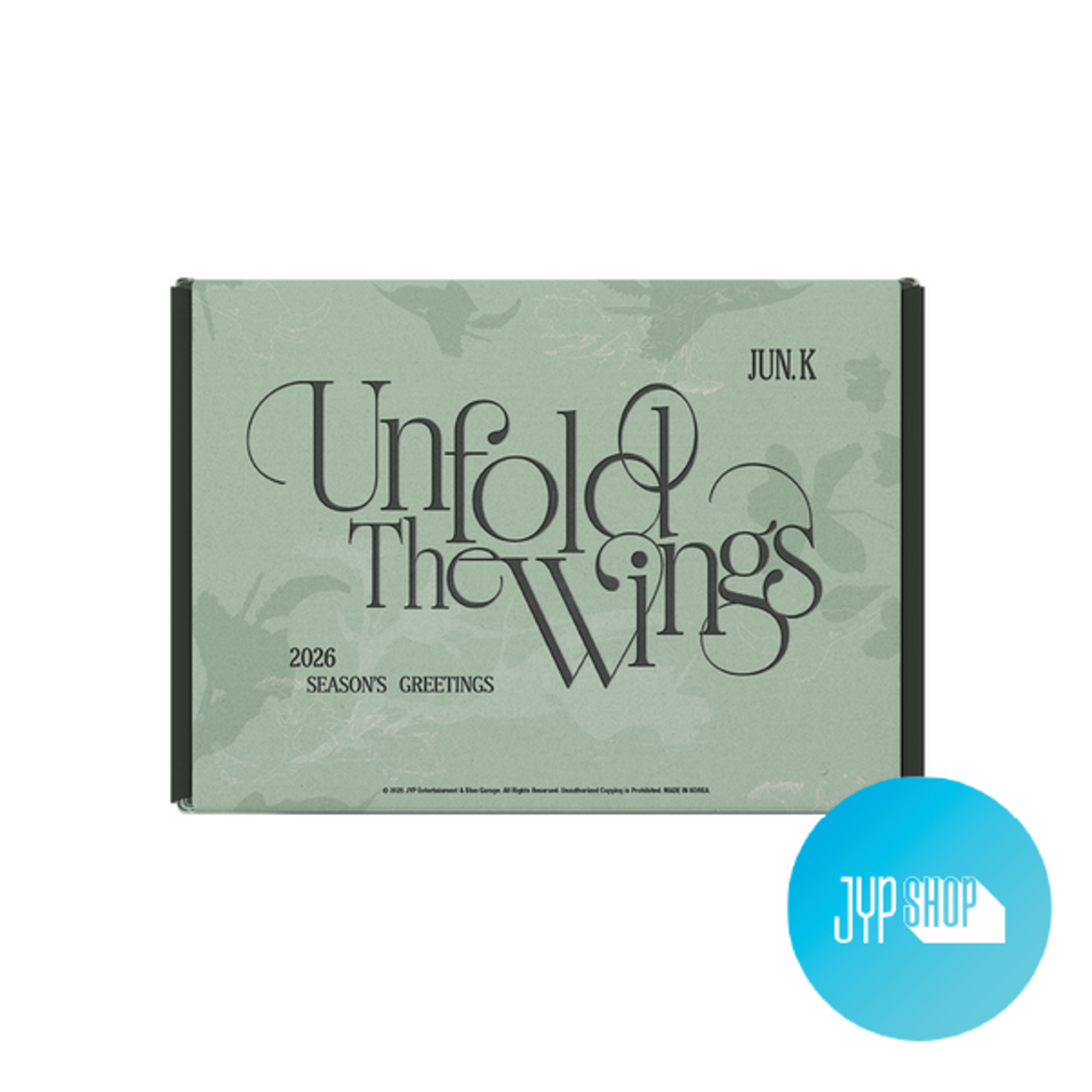 2PM JUN.K - 2026 SEASON'S GREETINGS [Unfold The Wings] + Photocard (FANS SHOP)