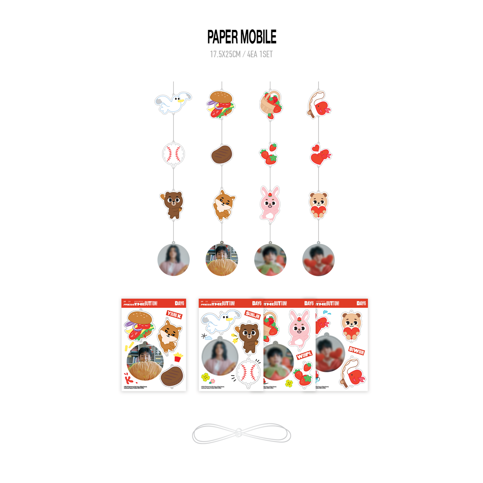 DAY6 DAY6 - 2026 SEASON'S GREETINGS [PRESS THE BUTTON] + Photocard SET (FANS SHOP)