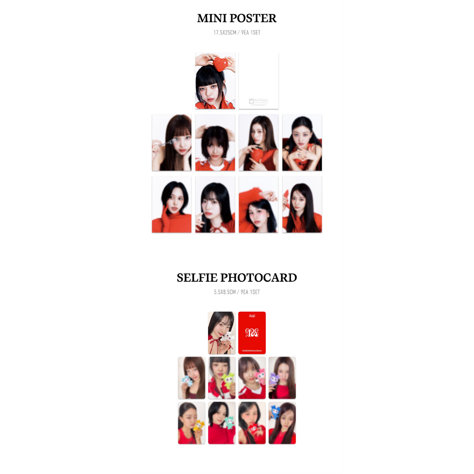 Twice TWICE - 2026 SEASON'S GREETINGS [RED WHISPERS] + Photocard SET (FANS SHOP)