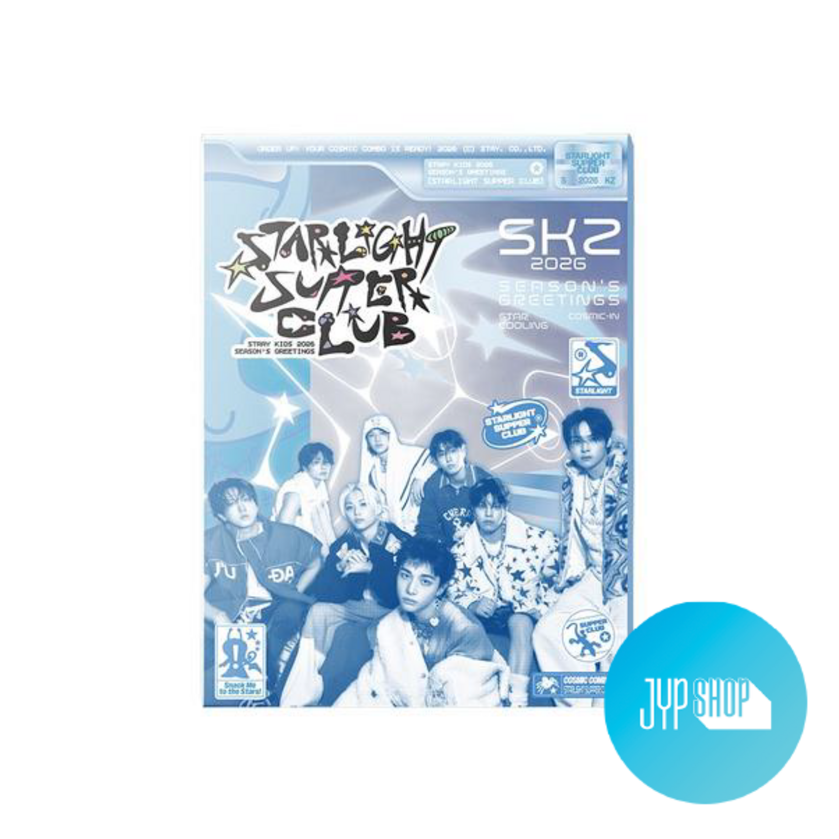 Stray Kids STRAY KIDS - 2026 SEASON'S GREETINGS [STARLIGHT SUPPER CLUB] + Photocard SET (FANS SHOP)