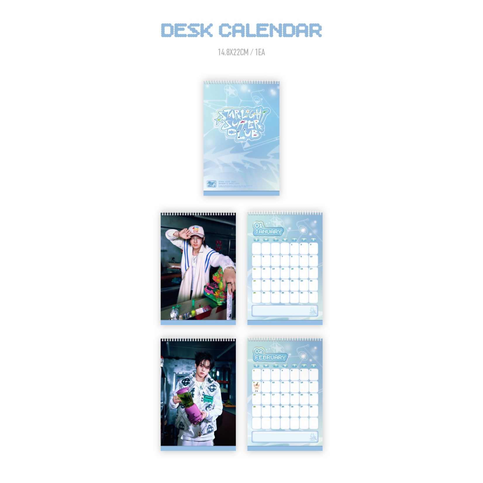 Stray Kids STRAY KIDS - 2026 SEASON'S GREETINGS [STARLIGHT SUPPER CLUB] + Photocard SET (FANS SHOP)