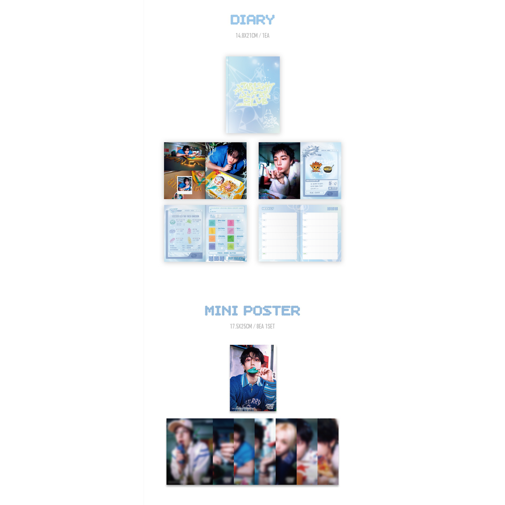 Stray Kids STRAY KIDS - 2026 SEASON'S GREETINGS [STRAIGHT SUPPER CLUB] + Photocard SET (FANS SHOP)