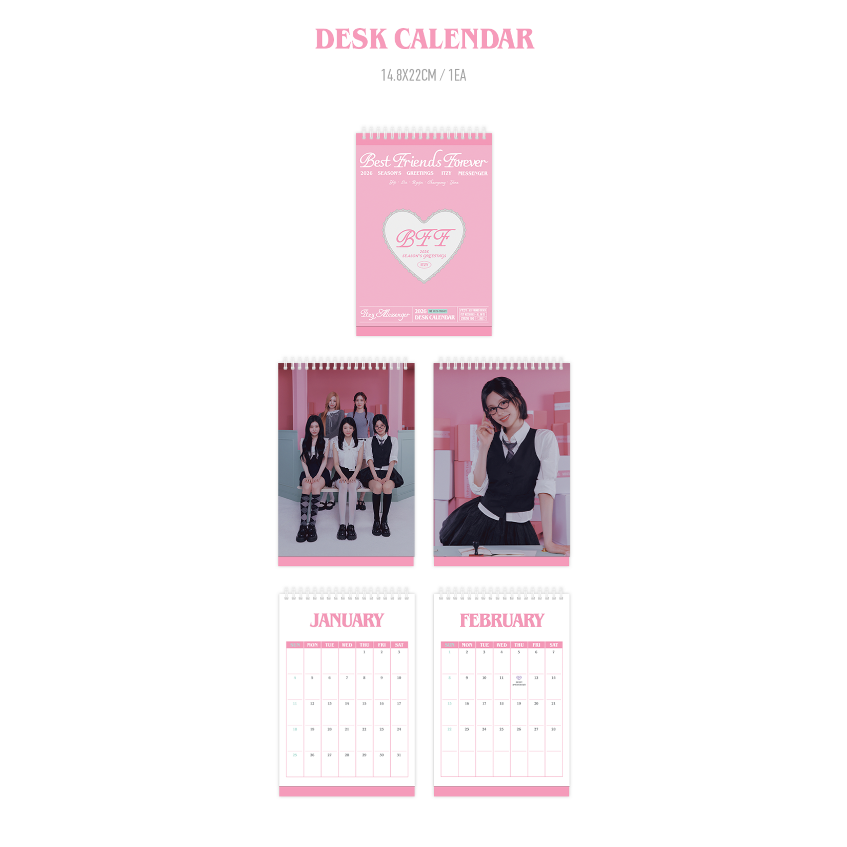 Itzy ITZY - 2026 SEASON'S GREETINGS [Best Friends Forever] + Photocard SET (FANS SHOP)