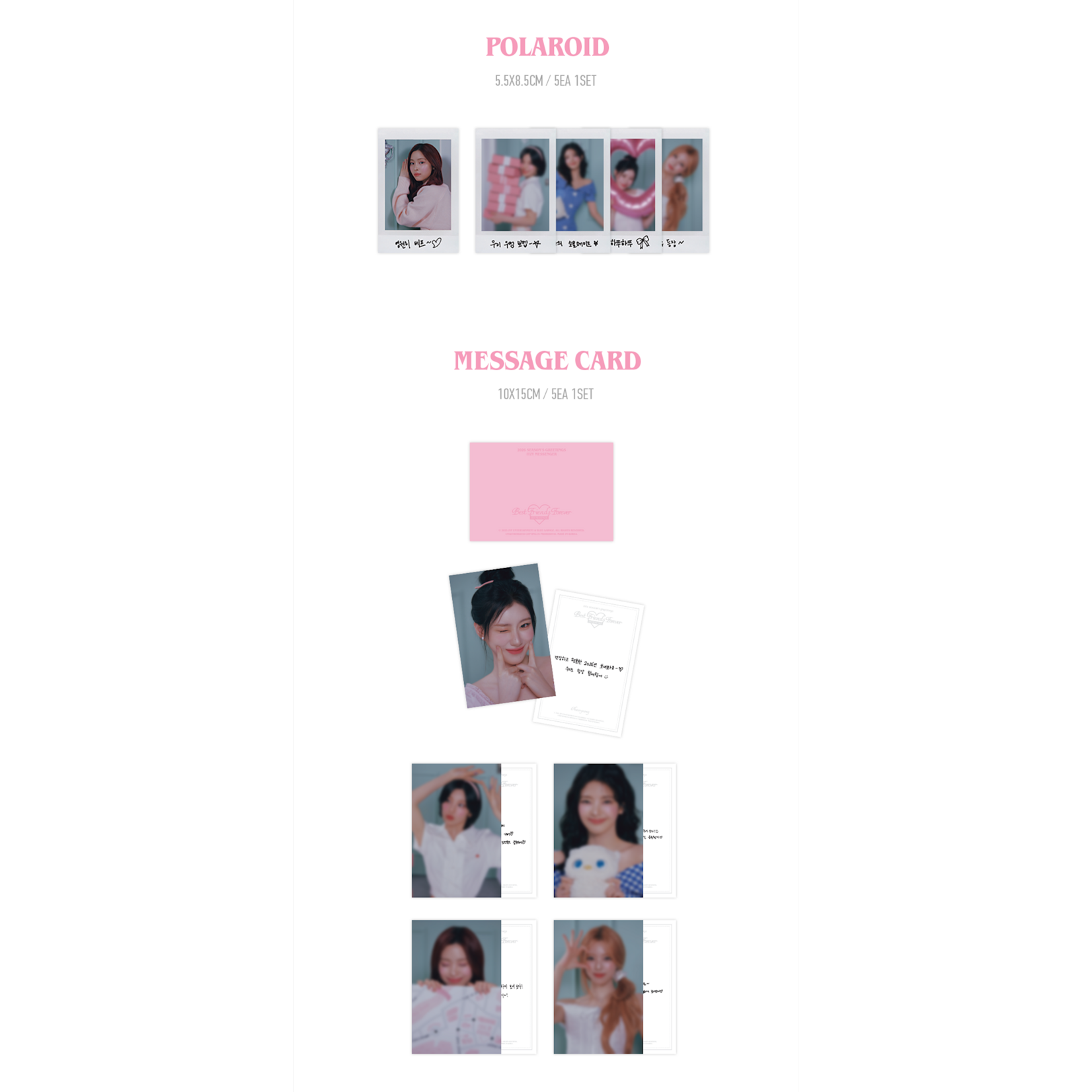 Itzy ITZY - 2026 SEASON'S GREETINGS [Best Friends Forever] + Photocard SET (FANS SHOP)