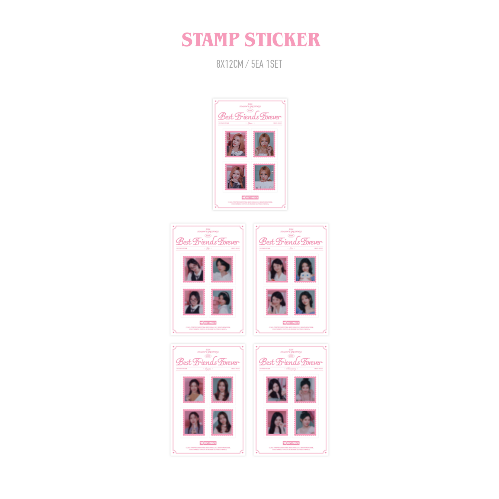 Itzy ITZY - 2026 SEASON'S GREETINGS [Best Friends Forever] + Photocard SET (FANS SHOP)