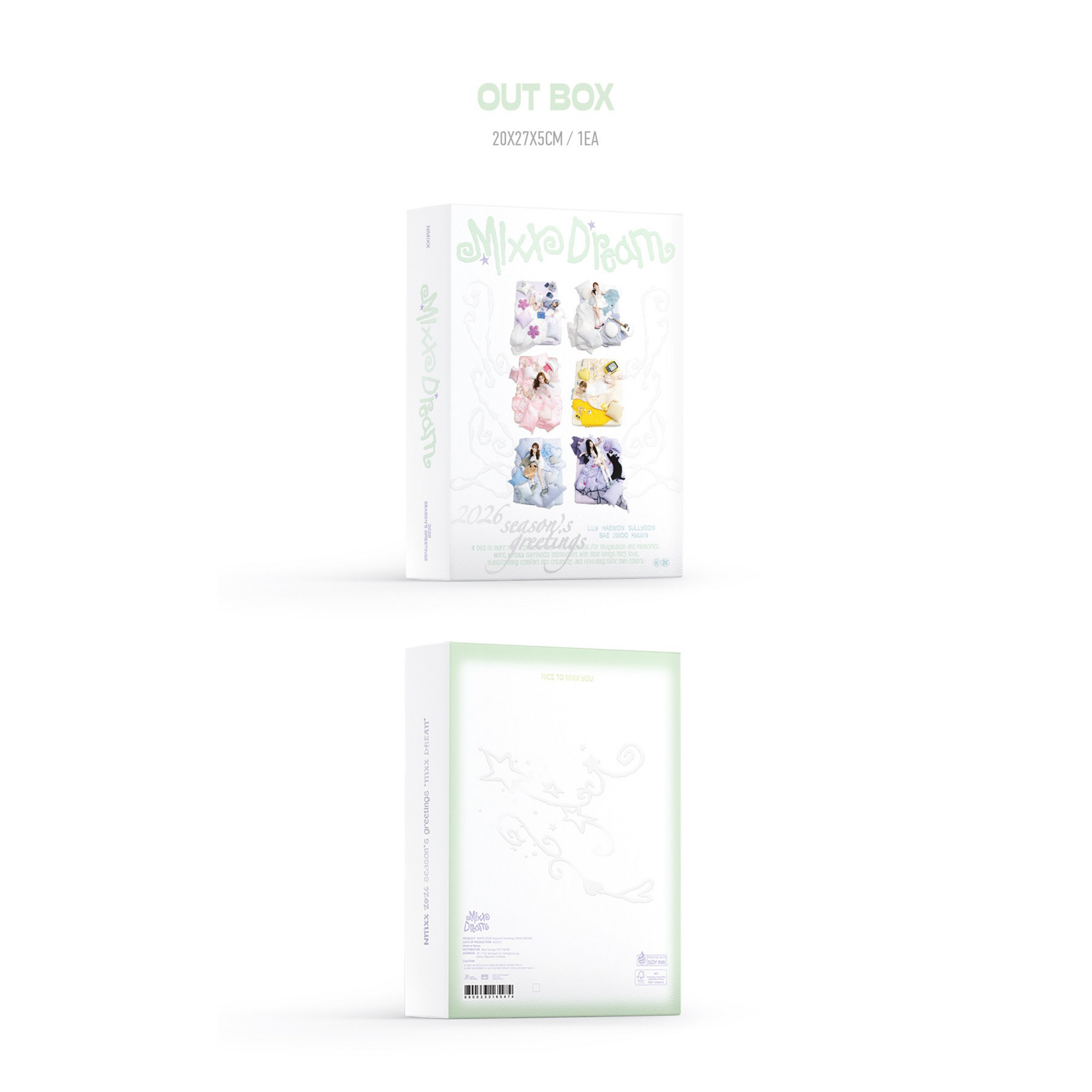 NMIXX NMIXX - 2026 SEASON'S GREETINGS [MIXX DREAM] + Photocard SET (FANS SHOP)