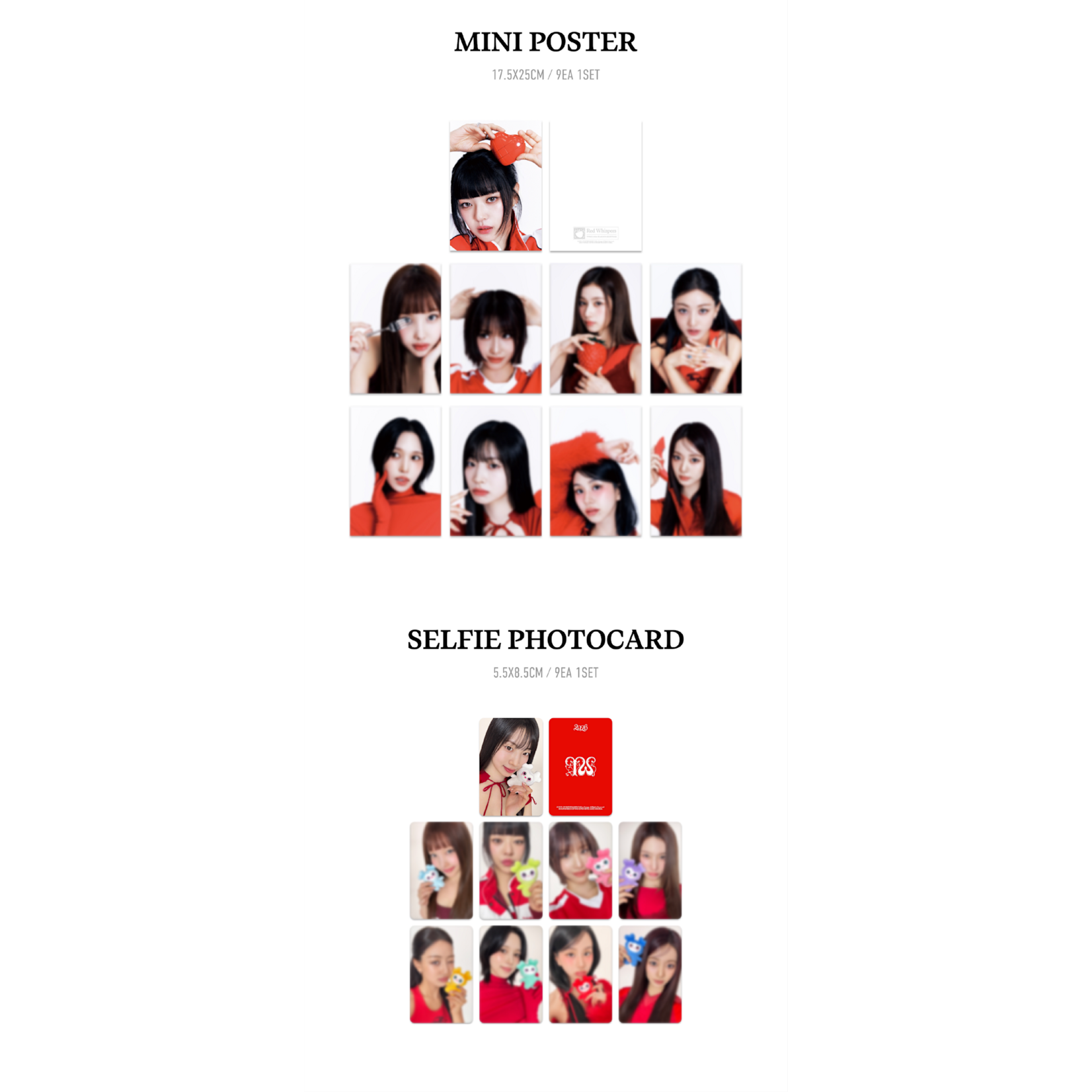 Twice TWICE - 2026 SEASON'S GREETINGS [RED WHISPERS] + Photocard SET (FANS SHOP)