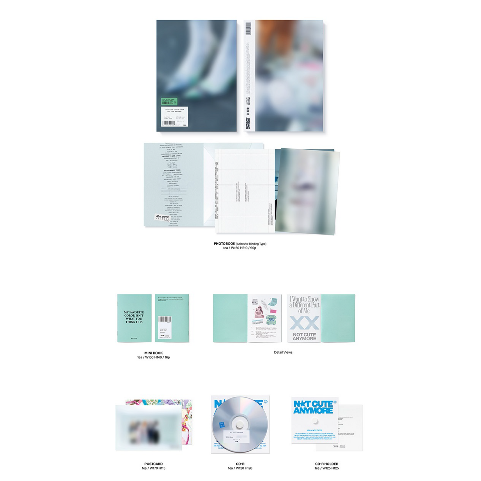 ILLIT ILLIT - 1st Single Album [NOT CUTE ANYMORE] (Photobook Ver.)