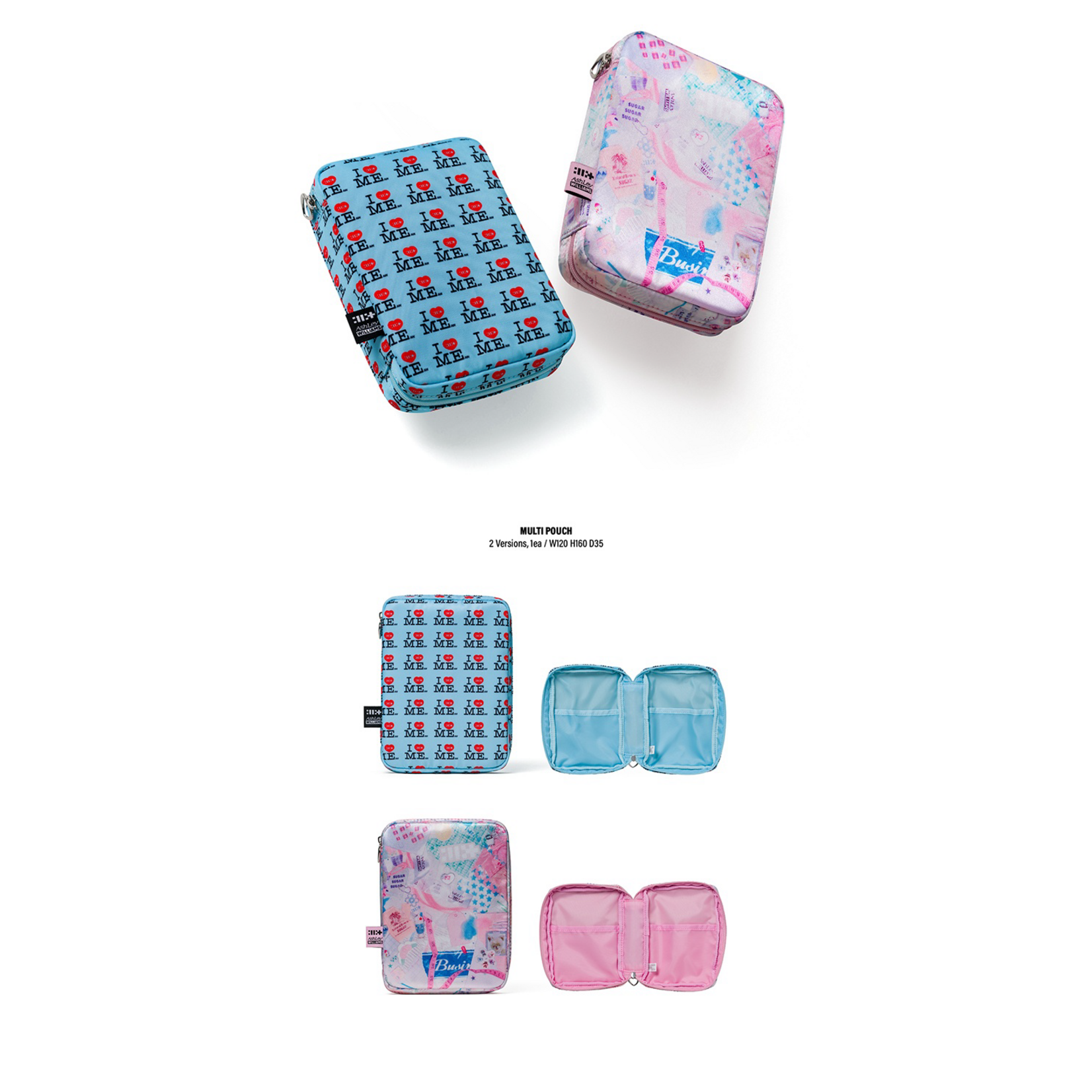 ILLIT ILLIT - 1st Single Album [NOT CUTE ANYMORE] (ILLIT x Ashley Williams Pouch Ver.)