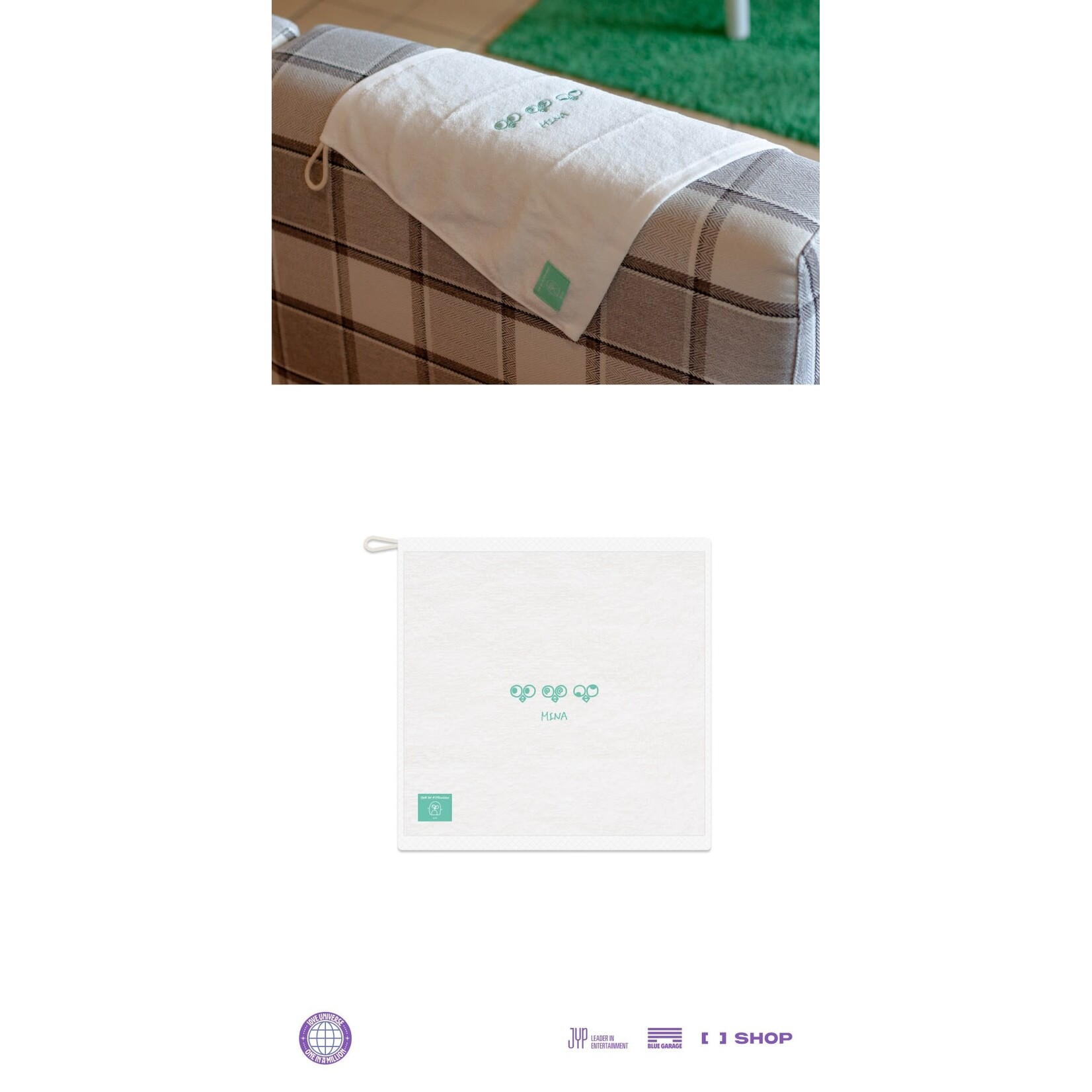 Twice TWICE - [10VE UNIVERSE] MINA HAND TOWEL