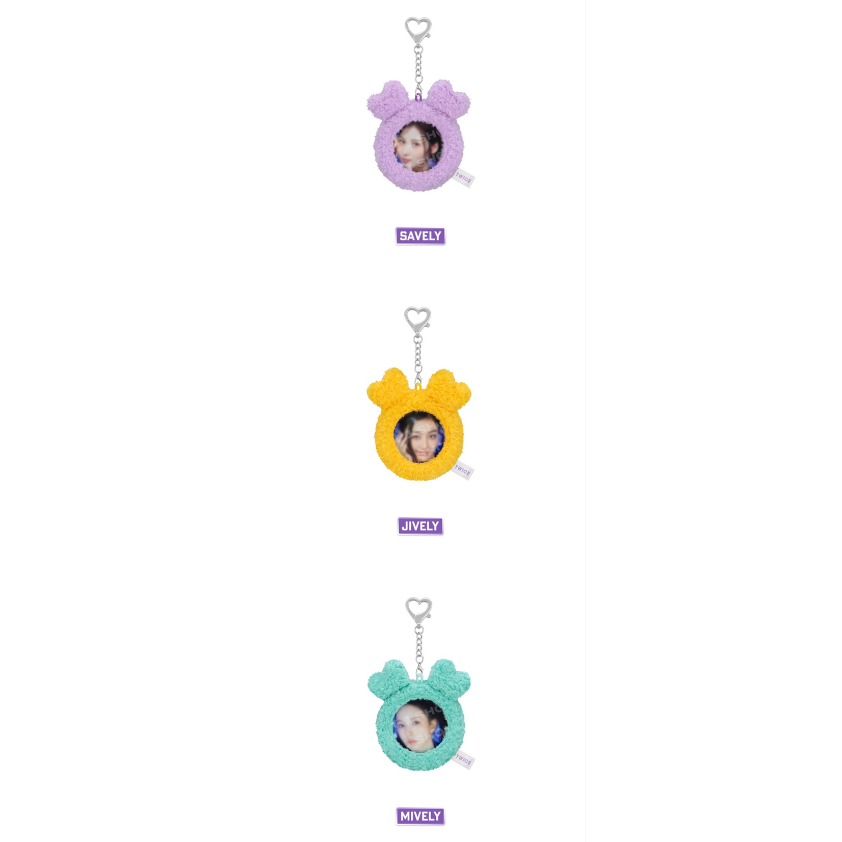 Twice TWICE - [10VE UNIVERSE] LOVELY CAN BADGE HOLDER