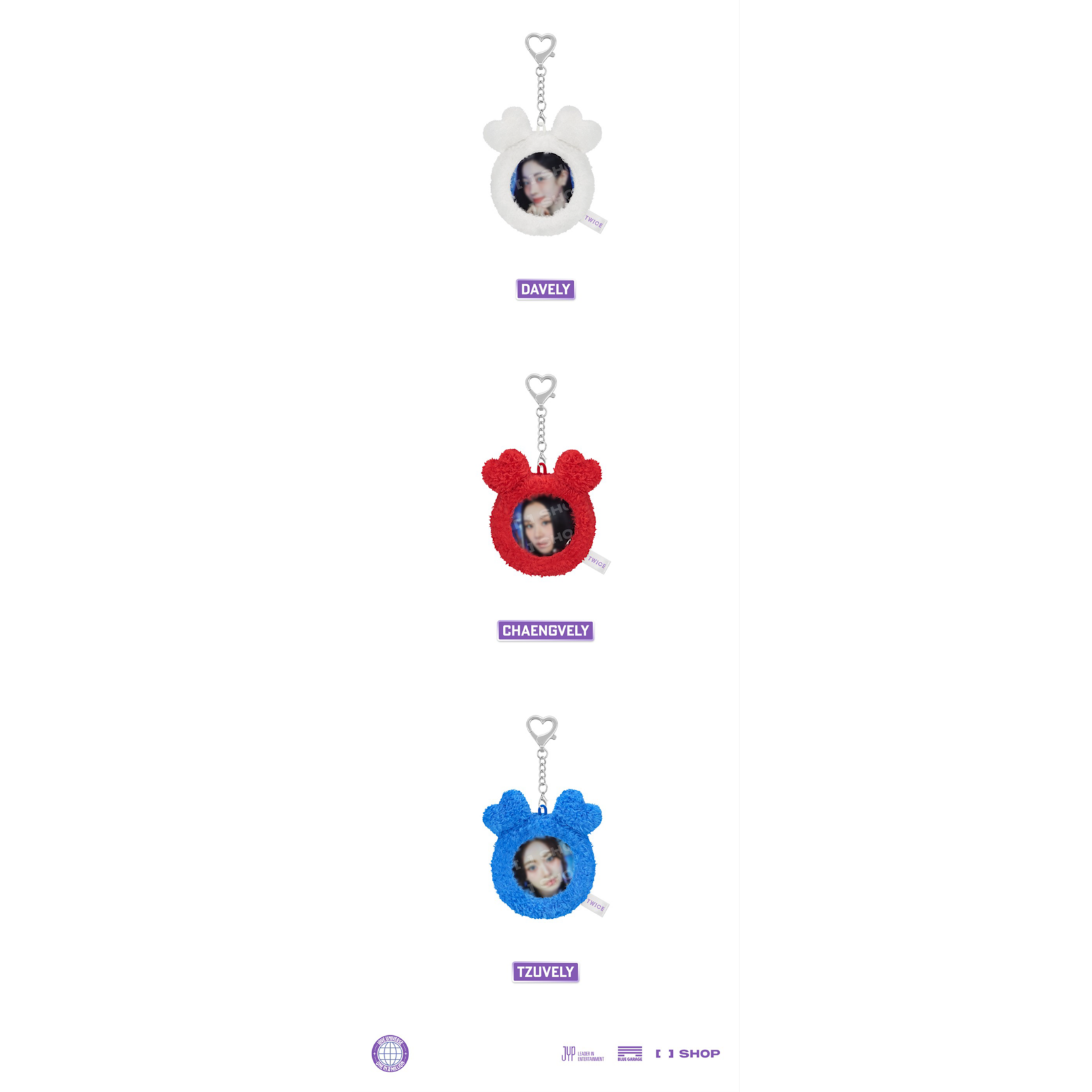 Twice TWICE - [10VE UNIVERSE] LOVELY CAN BADGE HOLDER