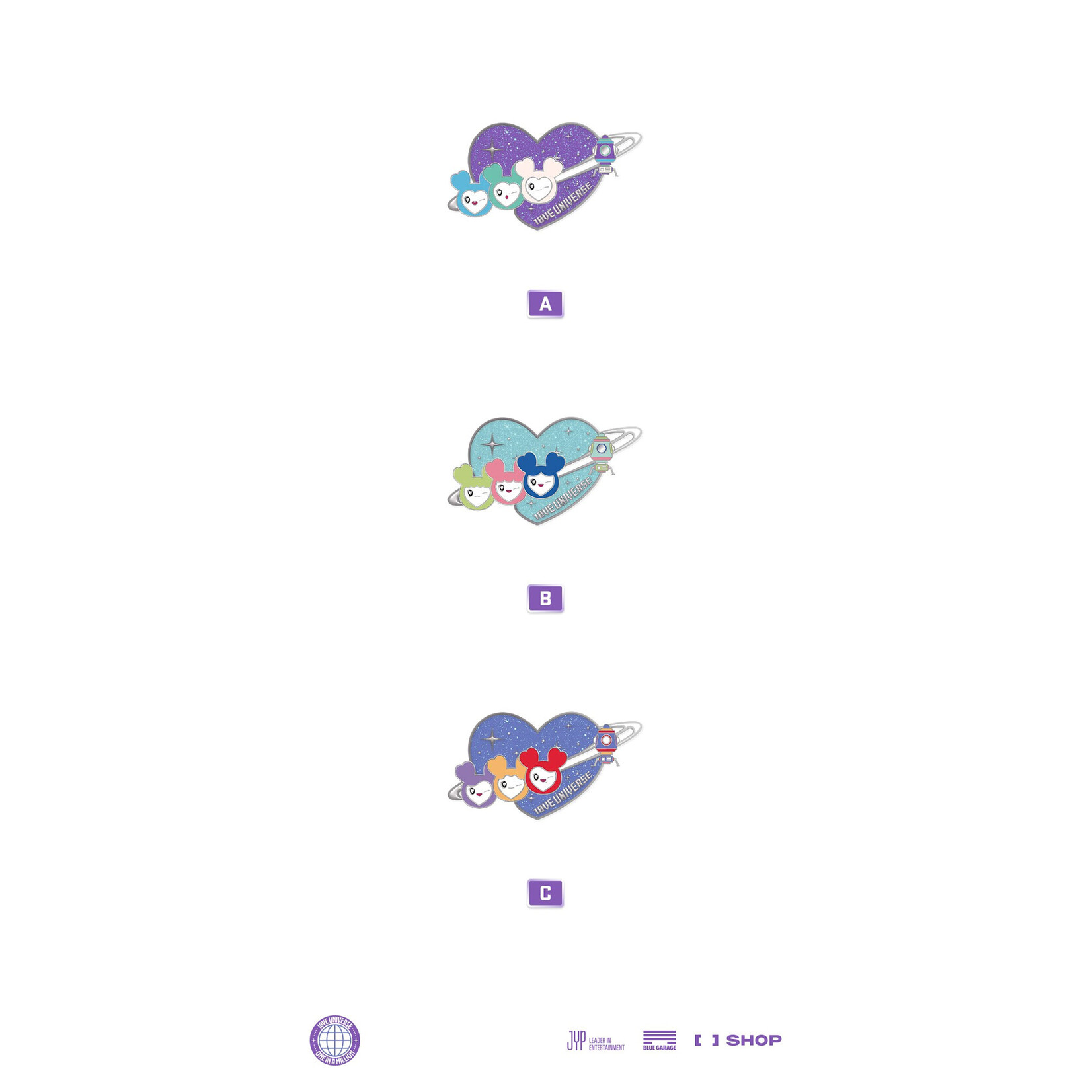 Twice TWICE - [10VE UNIVERSE] LOVELY MOVING BADGE