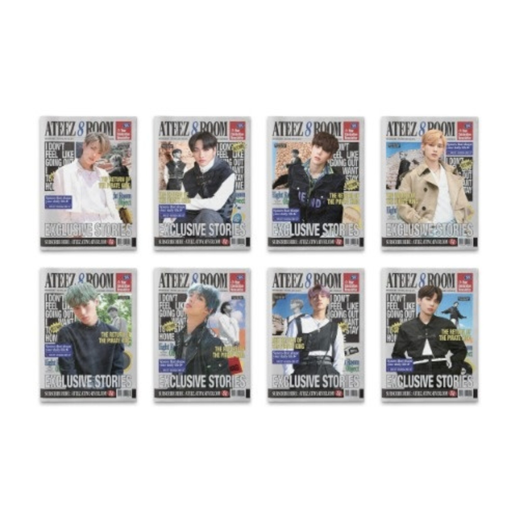 ATEEZ ATEEZ - [8ROOM] MD 7-YEAR CELEBRATION NEWSLETTER