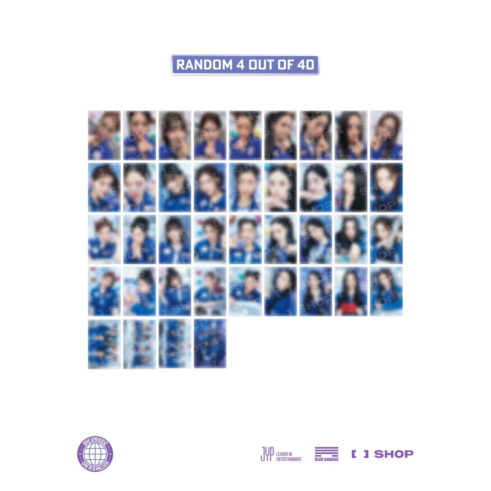 Twice TWICE - [10VE UNIVERSE] TRADING CARD