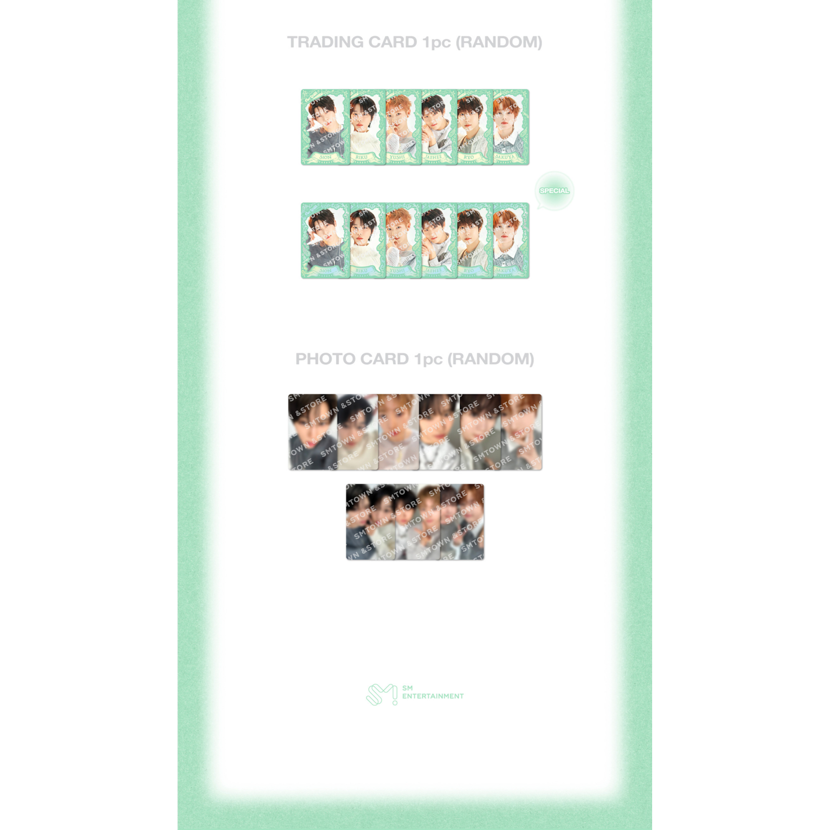 NCT NCT WISH - 1st CONCERT TOUR 'INTO THE WISH : Our WISH' MD RANDOM TRADING CARD SET