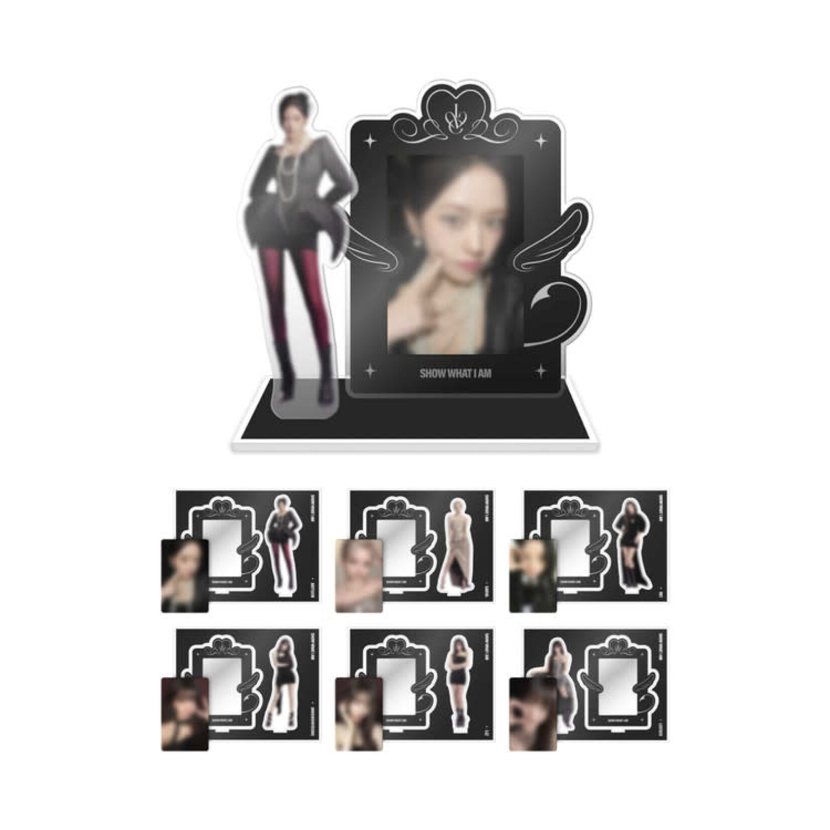 Ive IVE - WORLD TOUR [SHOW WHAT I AM] ACRYLIC PHOTOCARD STAND SET
