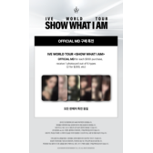 IVE - WORLD TOUR [SHOW WHAT I AM] BALL CAP - K-Town