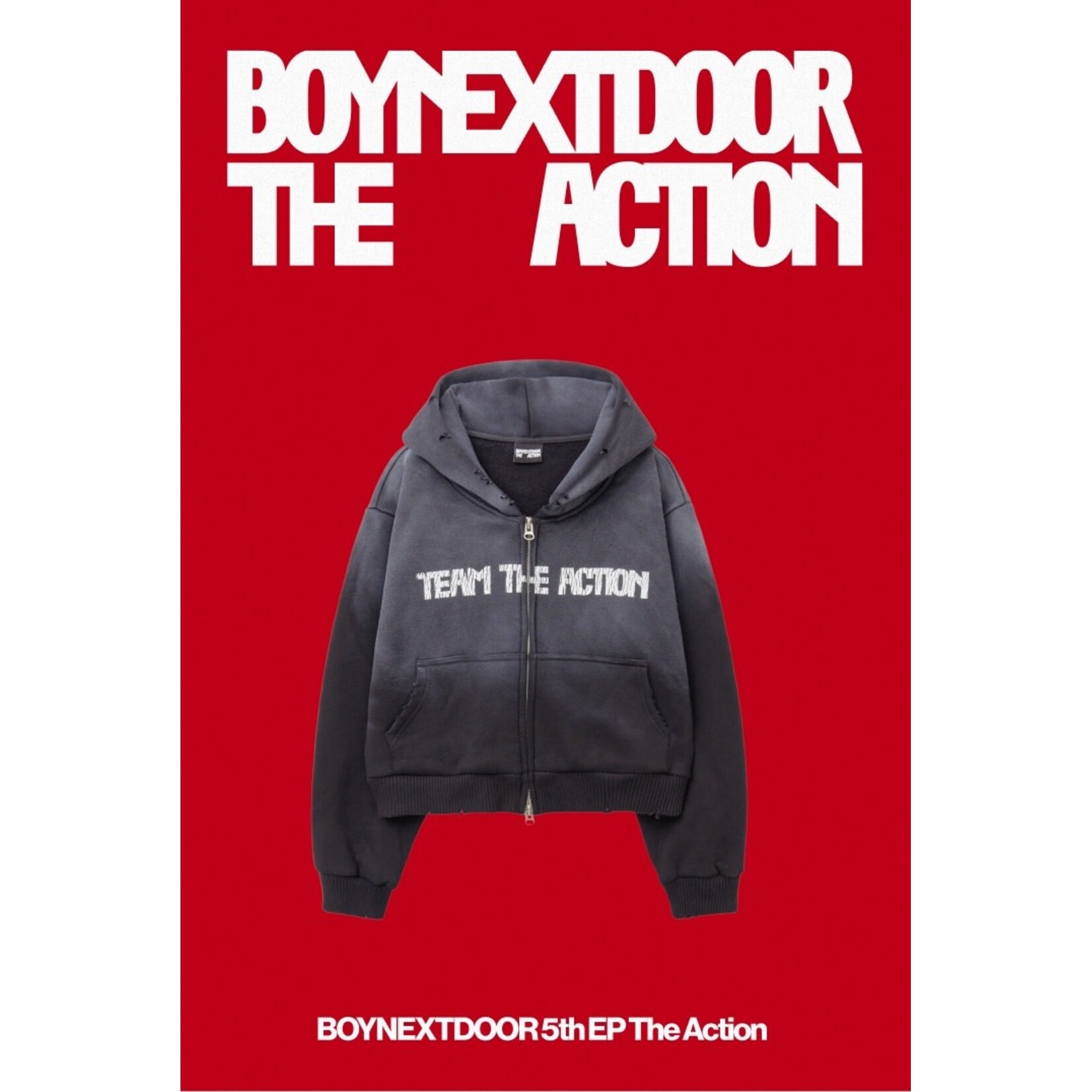 BoyNextDoor BoyNextDoor [THE ACTION] Zip-Up Hoodie + Weverse Special Gift Set