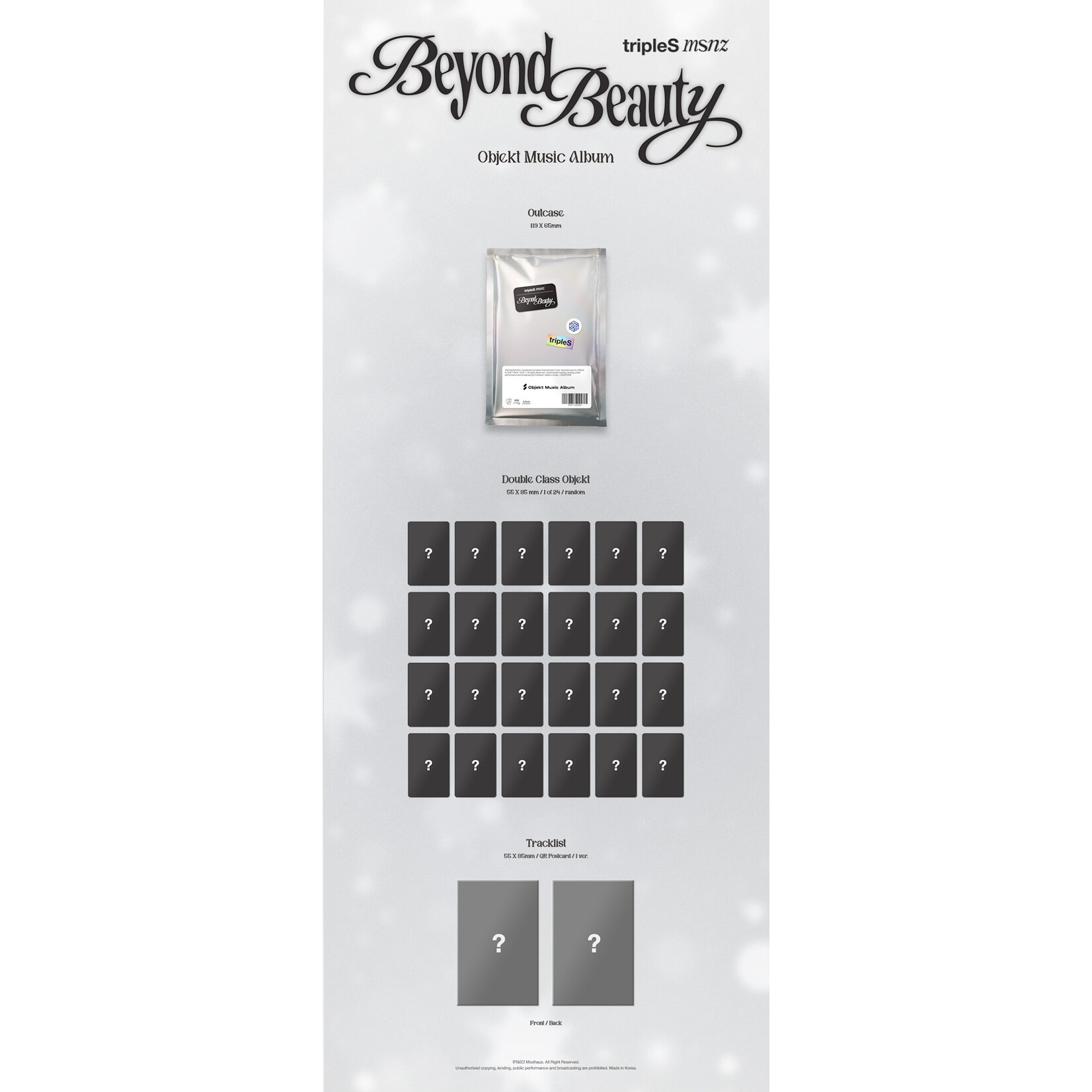 tripleS tripleS - MINI [msnz ] (Objekt Music Album ver.)