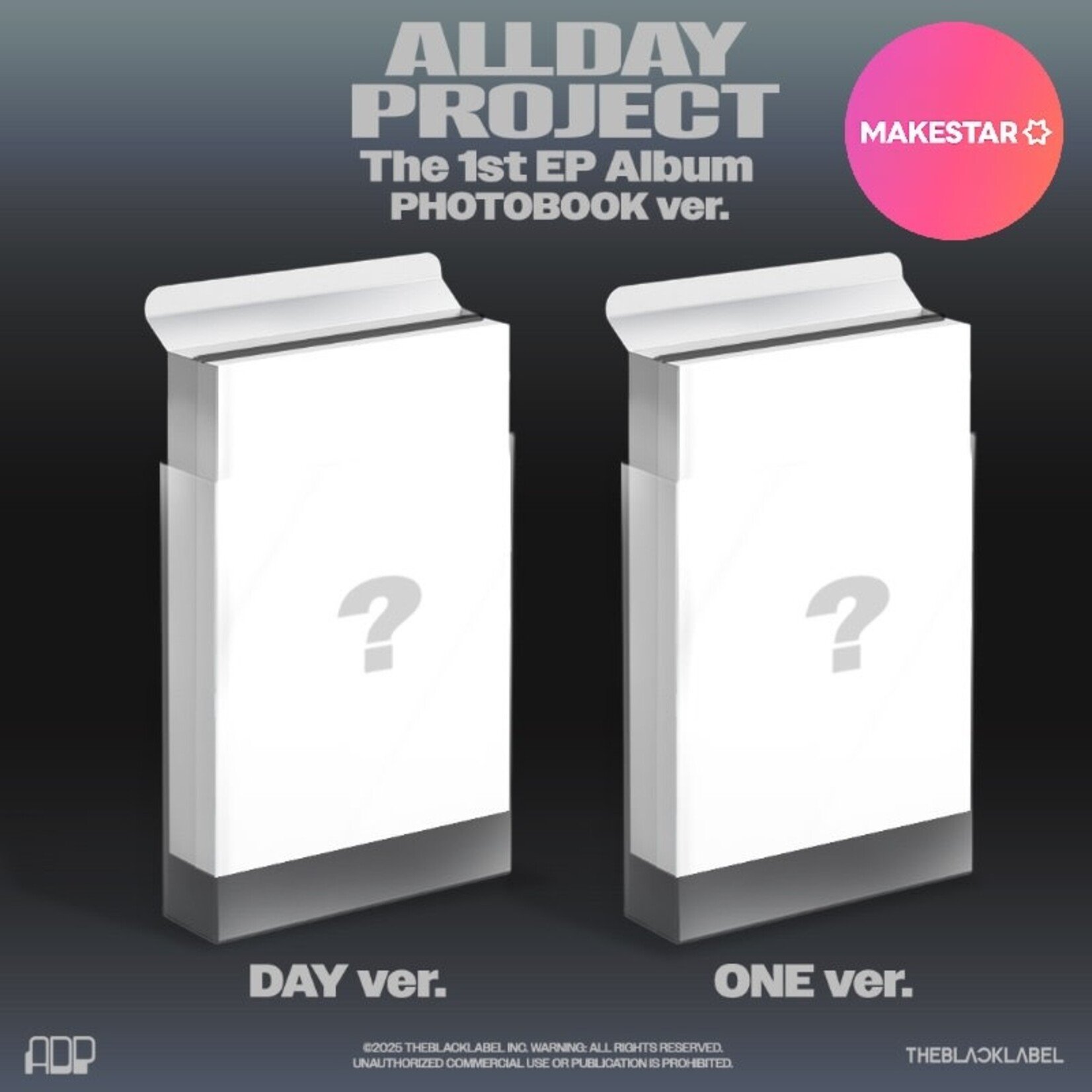 ALLDAY PROJECT ALLDAY PROJECT - The 1st EP Album [ALLDAY PROJECT] PHOTOBOOK ver. + Random Photocard (MAKESTAR)