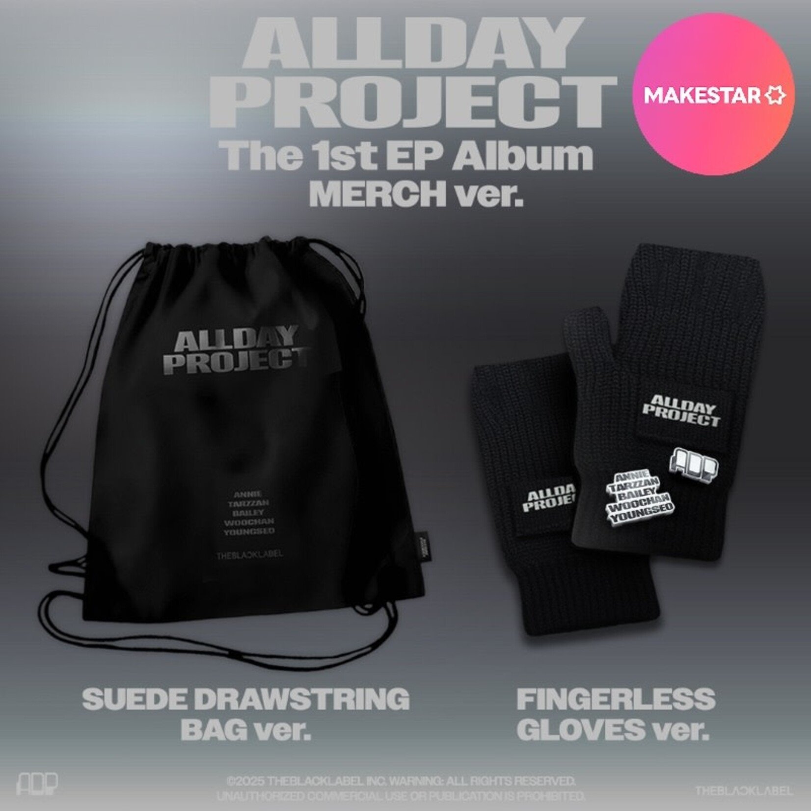 ALLDAY PROJECT ALLDAY PROJECT - The 1st EP Album [ALLDAY PROJECT] MERCH ver. + Random Photocard (MAKESTAR)