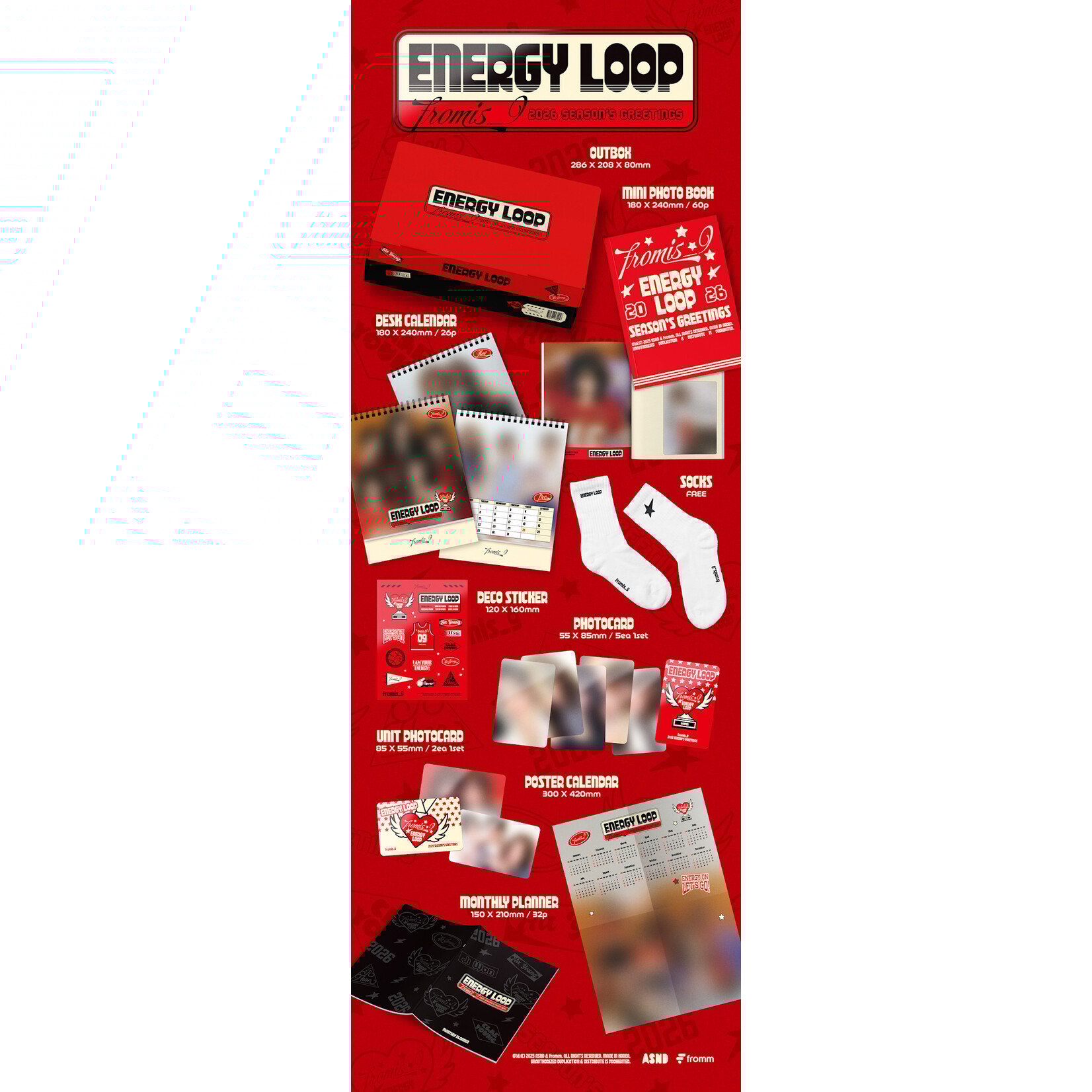 Fromis_9 FROMIS_9 - 2026 SEASON’S GREETINGS [ENERGY LOOP]