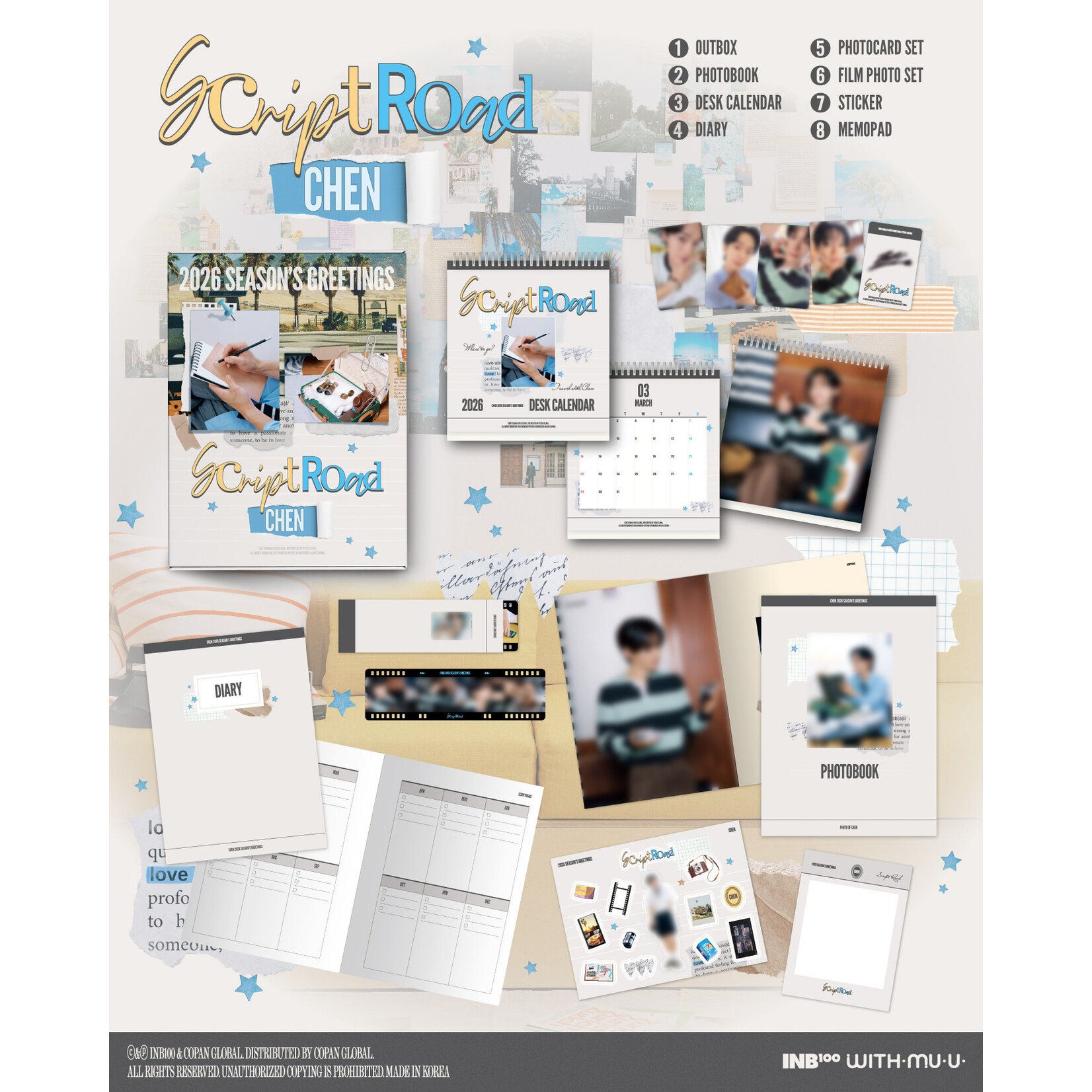 EXO CHEN - 2026 SEASON’S GREETINGS [SCRIPT ROAD]