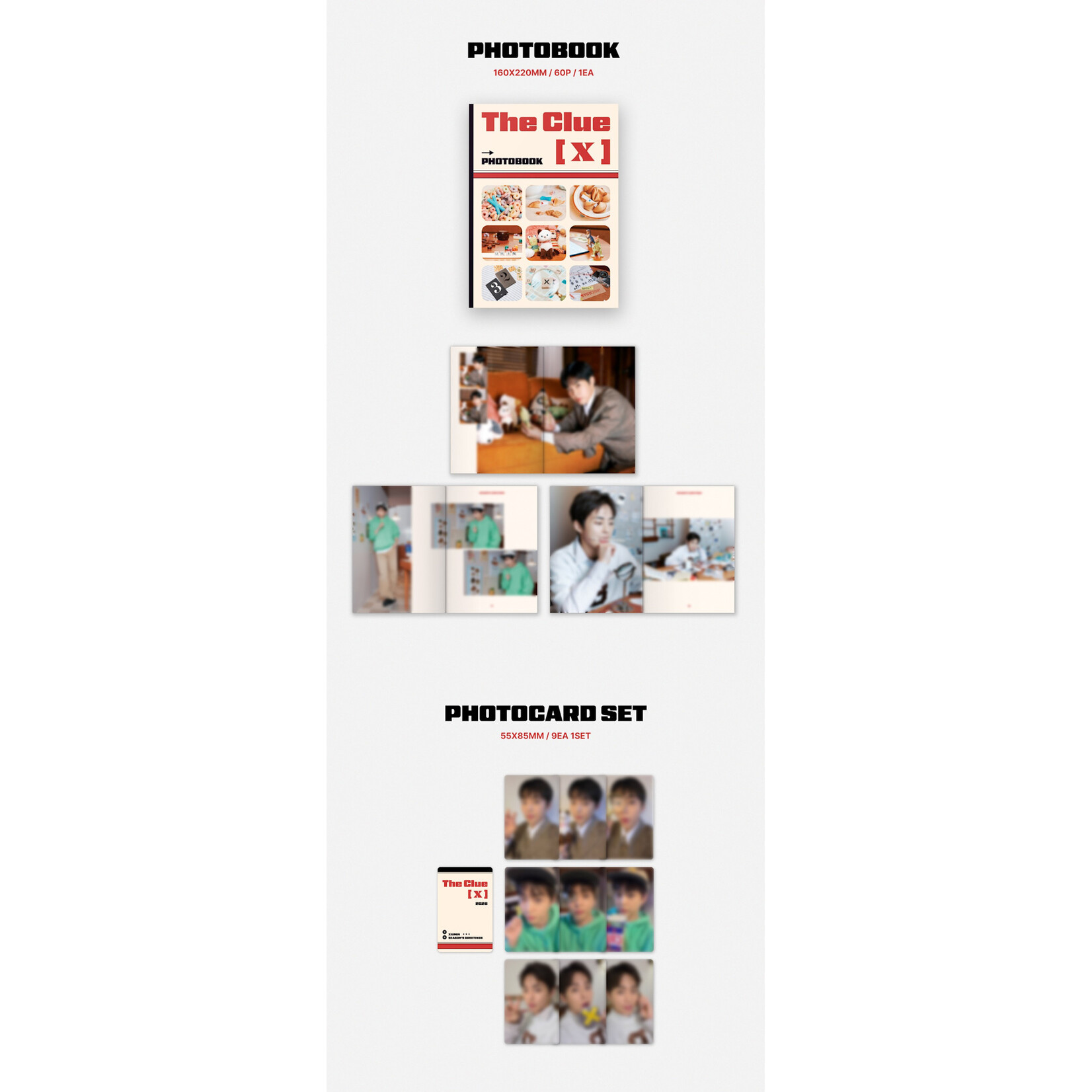 EXO XIUMIN - 2026 SEASON’S GREETINGS [THE CLUE [X] ]