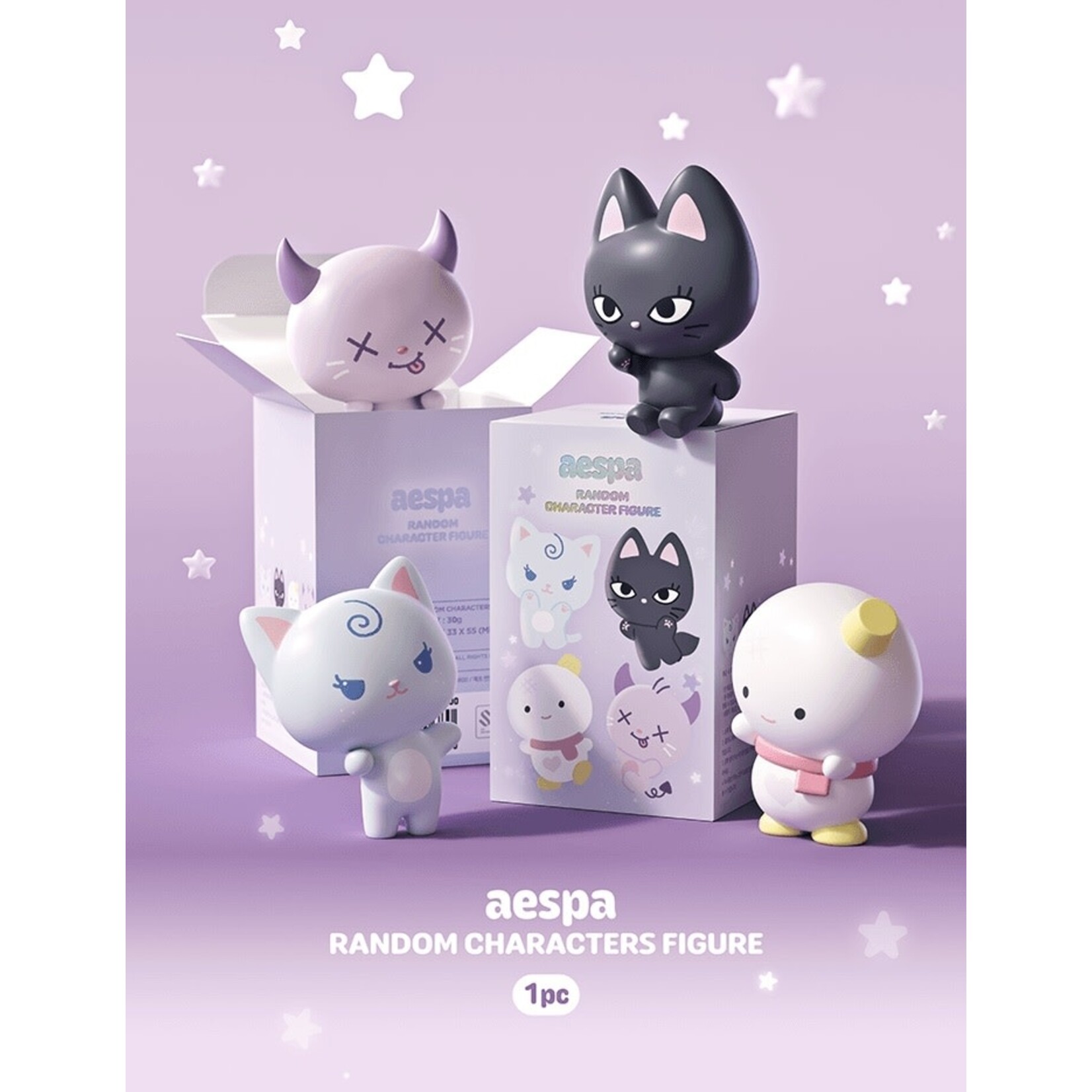 Aespa aespa - RANDOM CHARACTERS FIGURE