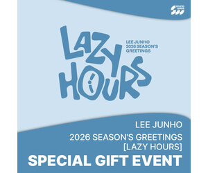 JUNHOFROM2PM一人旅 2 PHOTOBOOK＆DVD LEE JUNHO - 2026 SEASON`S GREETINGS [LAZY HOURS] + Random